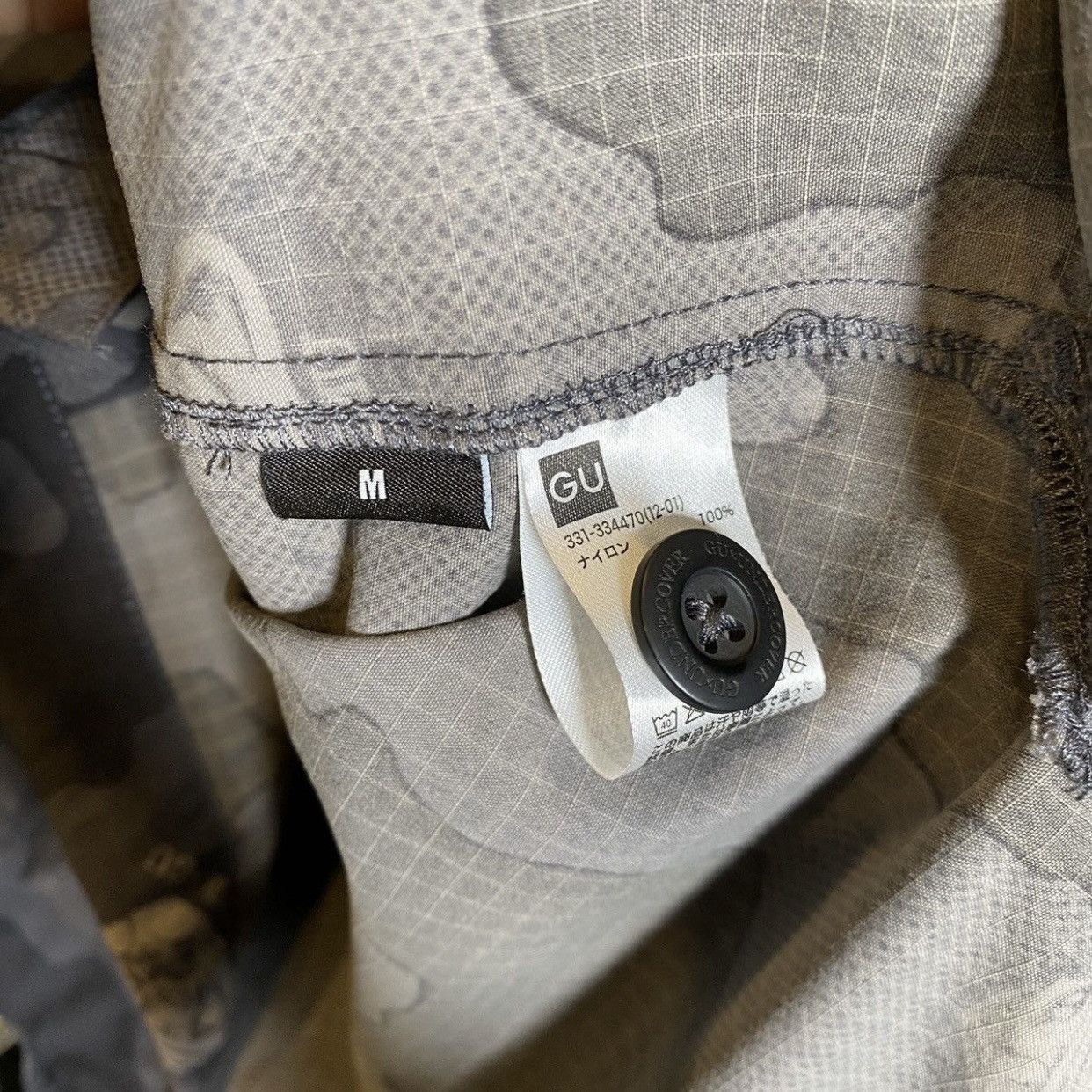 GU × Undercover GU × UNDERCOVER UFO Oversized Short Sleeve Fatigue Shirt XXL Size US XL / EU 56 / 4 - 13 Thumbnail