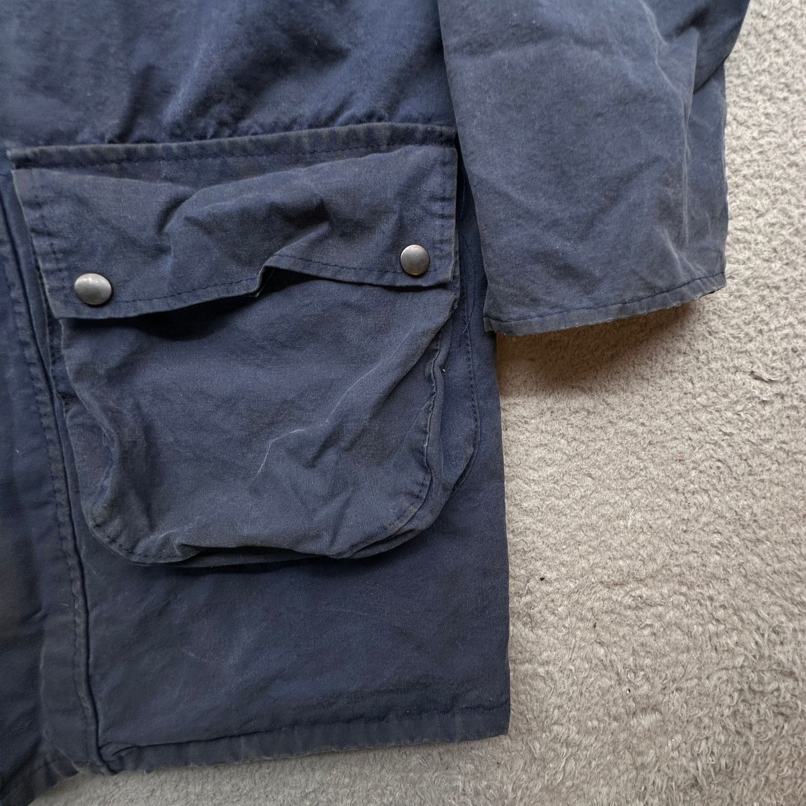 Other VTG Shires Waxed Cotton Chore Work Coat Medium Plaid Lined Size US M / EU 48-50 / 2 - 15 Thumbnail