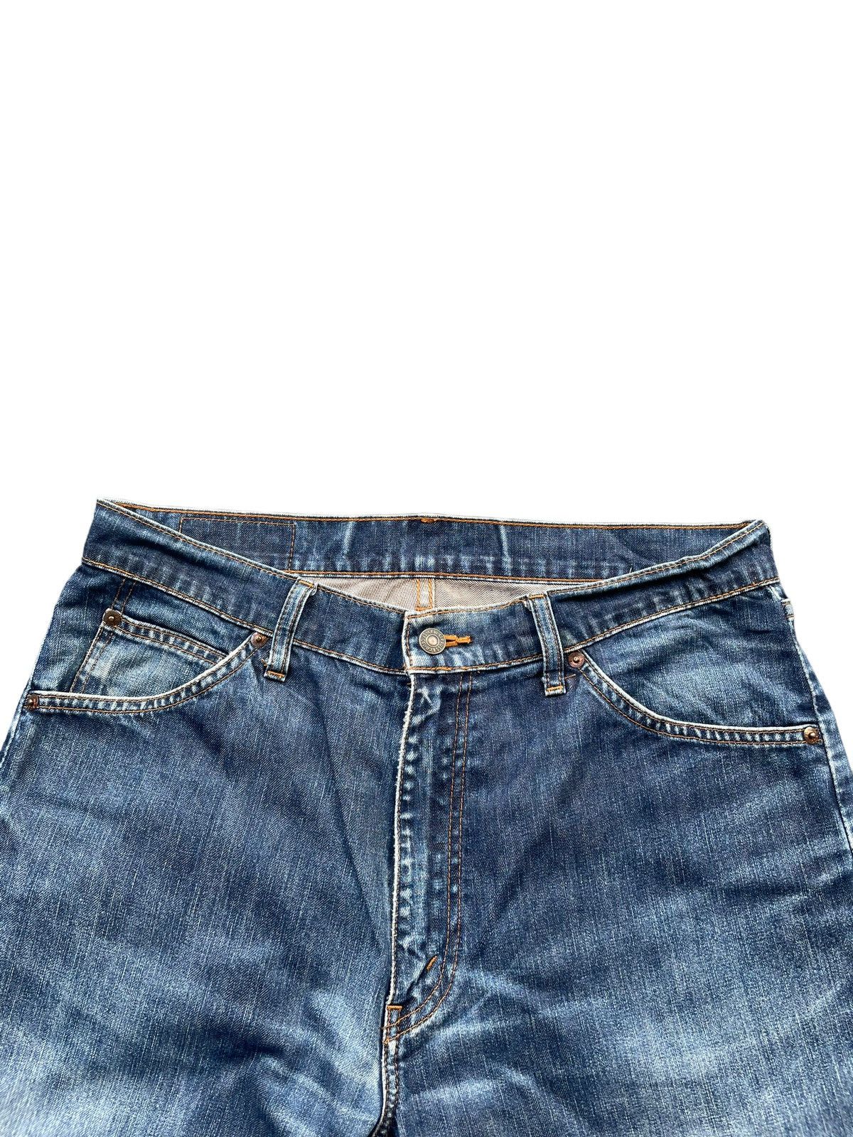 Levi's Vintage 90’s Levis 607 Orange Tab Distresed Denim Size US 34 / EU 50 - 6 Thumbnail