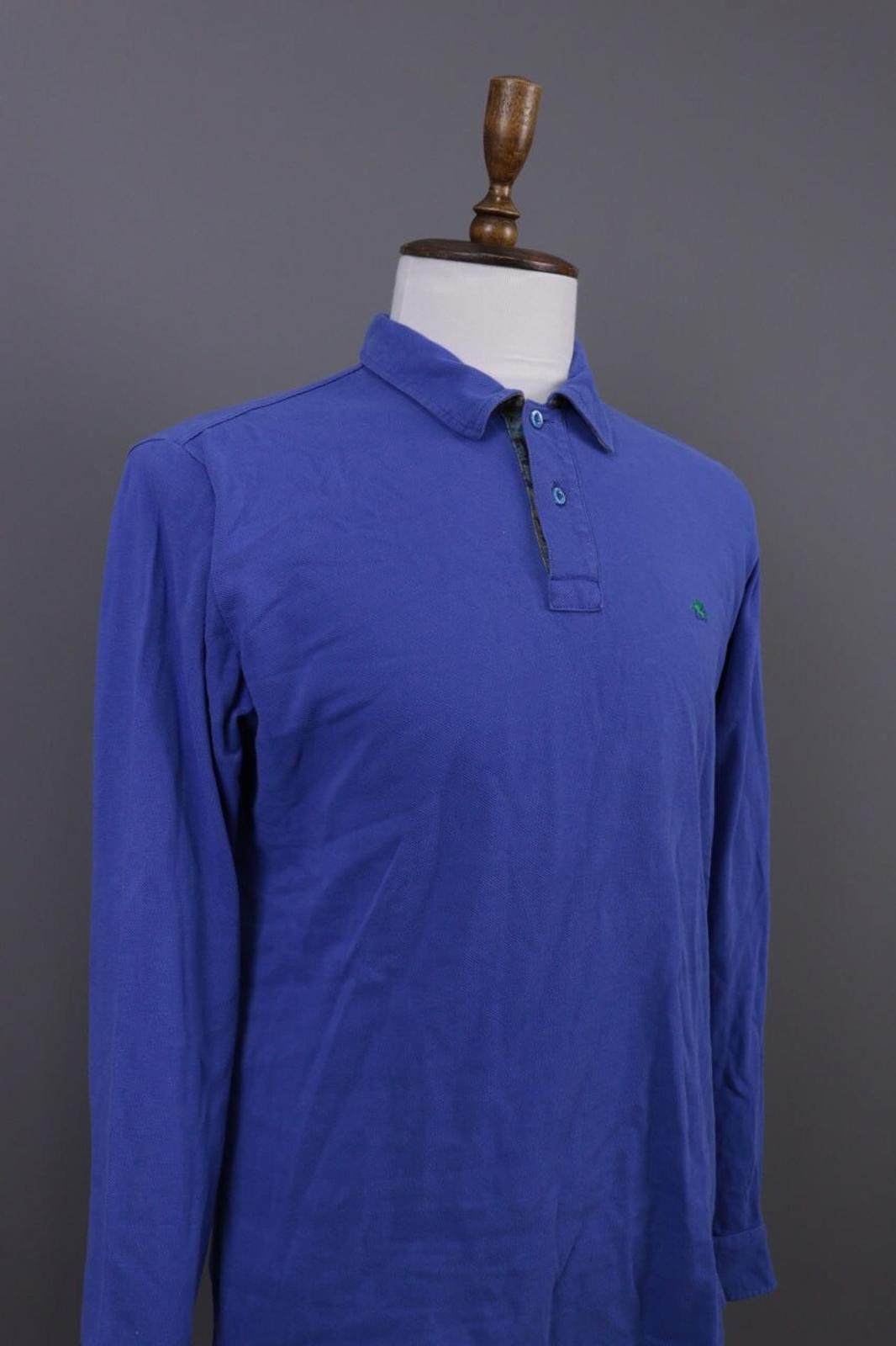 Etro ETRO Milano Blue Collared Paisley Pullover Sweater Size XL Size US XL / EU 56 / 4 - 6 Thumbnail