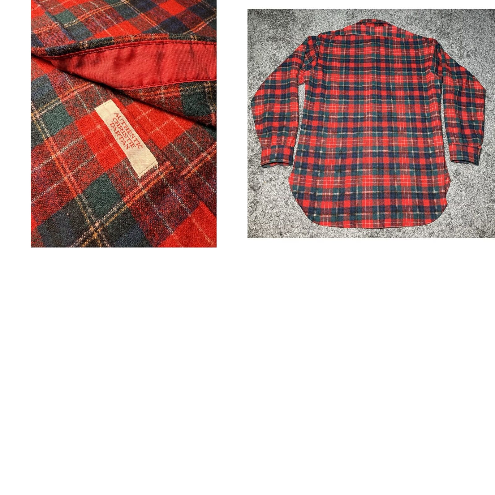 Pendleton VINTAGE Pendleton Shirt Mens Red Plaid Flannel Christie Tartan Wool Outdoors Med Men 70s 90s Retro USA Long Sleeve Button-Up Collared Size US M / EU 48-50 / 2 - 8 Thumbnail