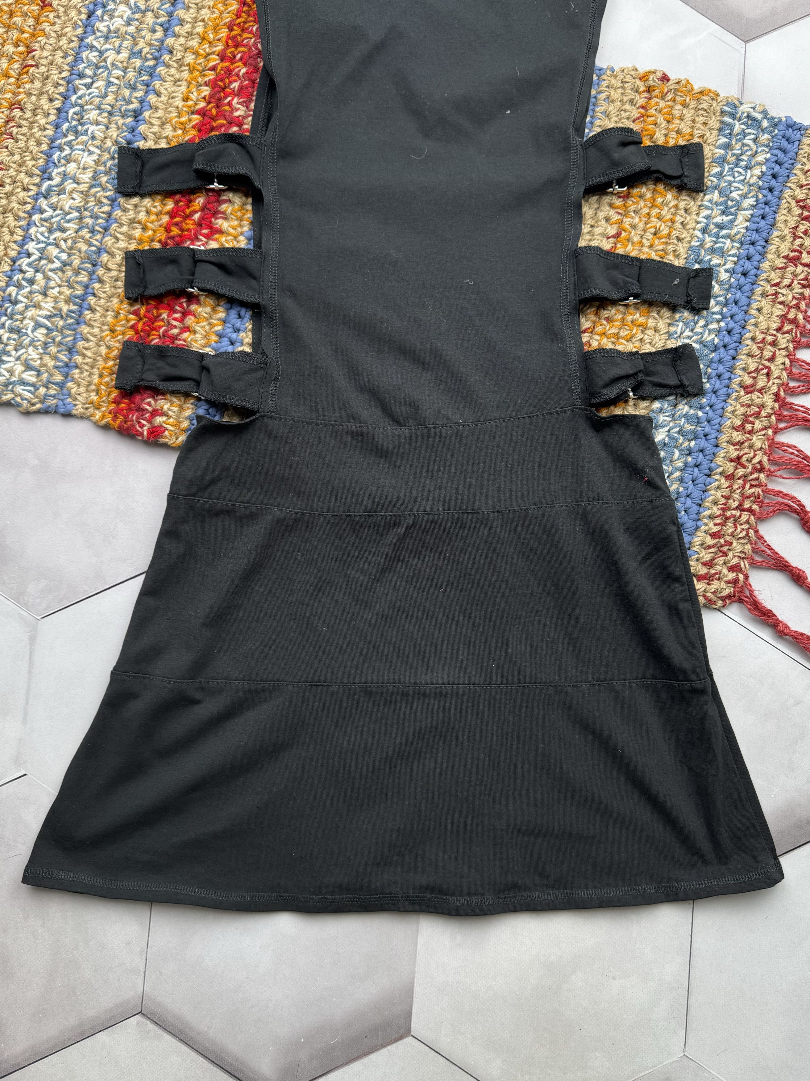 Vintage Vintage Midi Dress With Bondage Size S / US 4 / IT 40 - 6 Thumbnail