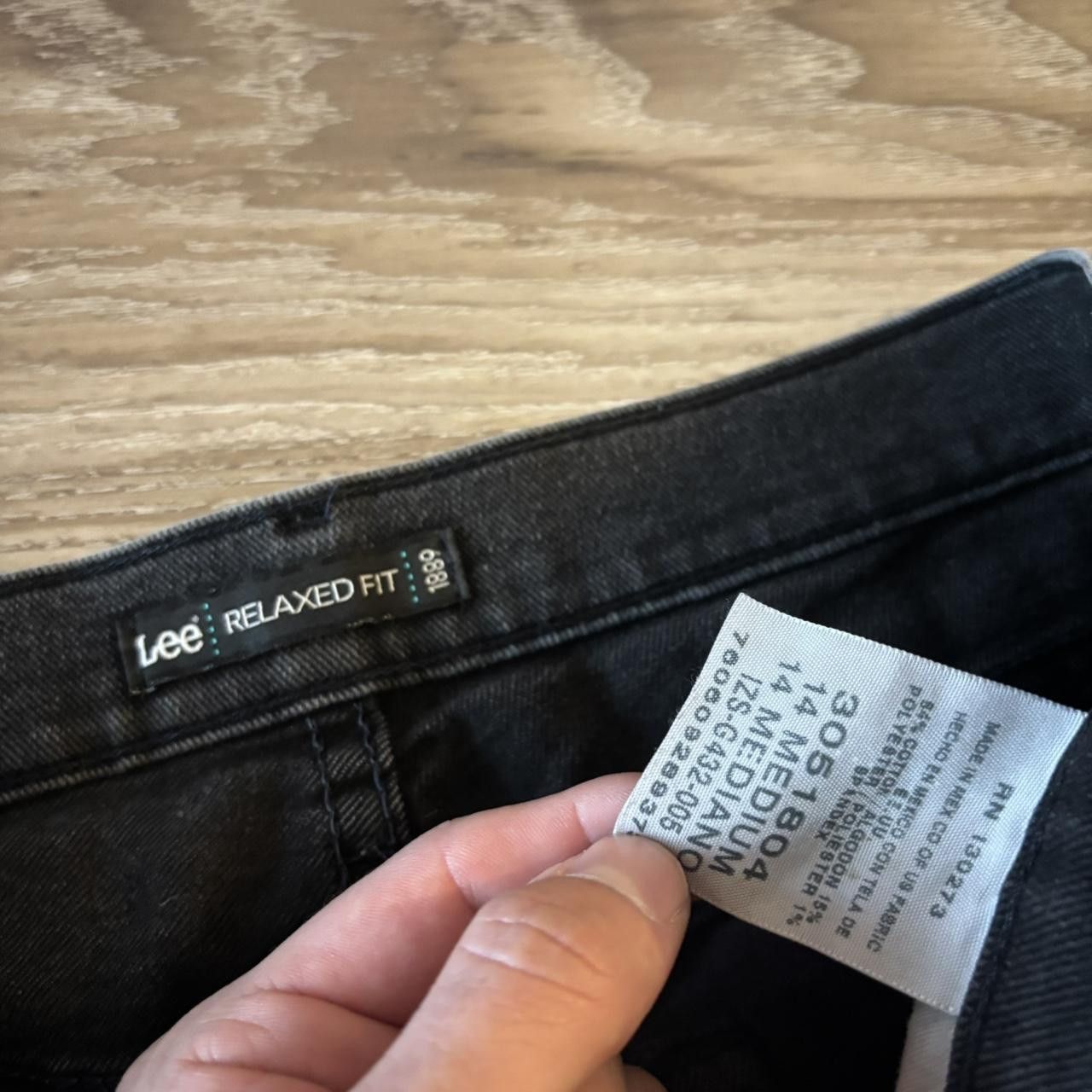 Vintage Crazy Vintage Y2K/2000s Grunge Faded Black Denim Jeans! 34x31 Size US 34 / EU 50 - 8 Thumbnail
