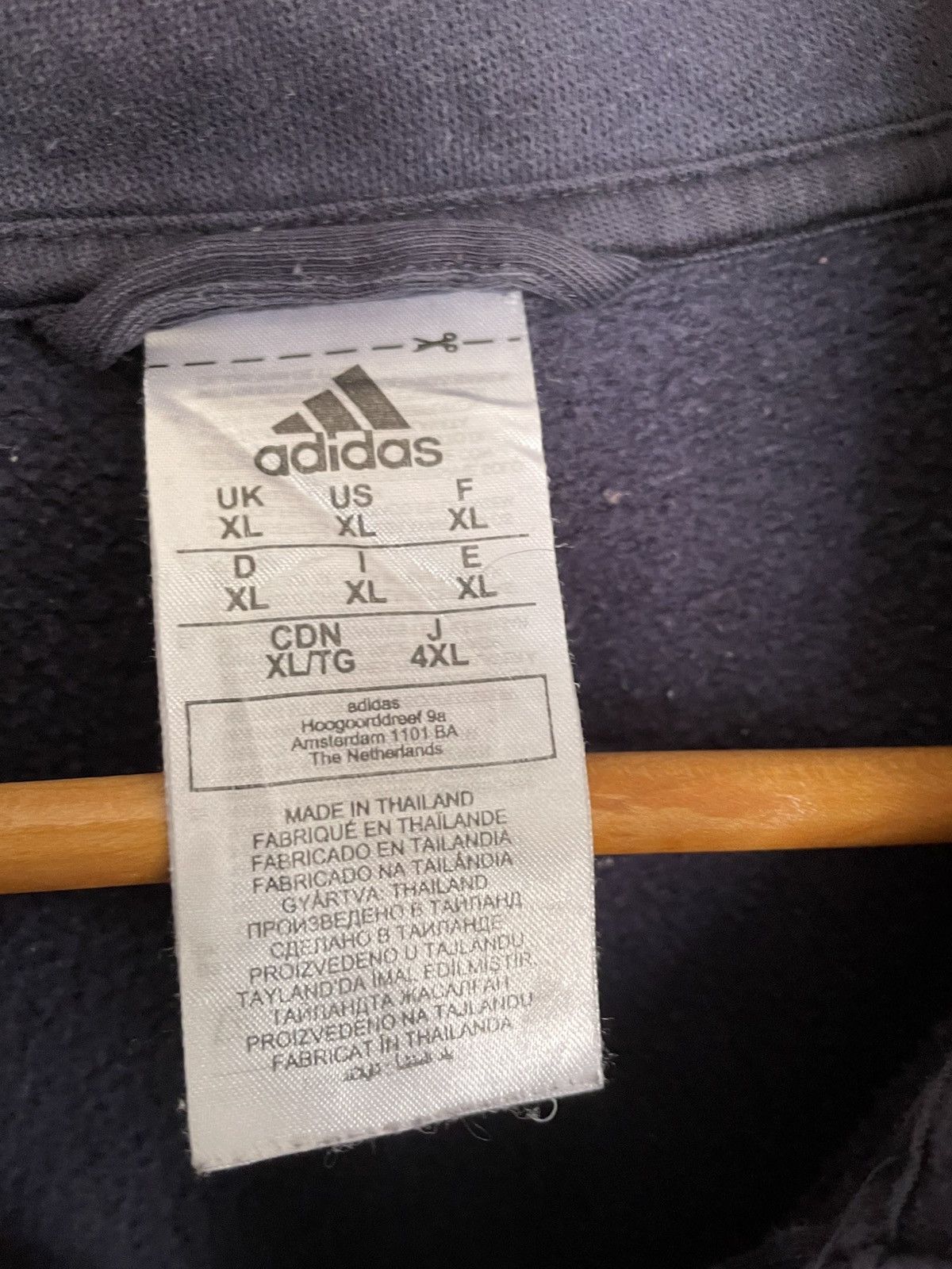 Adidas Men navy size XL tracksuit Size US XL / EU 56 / 4 - 2 Thumbnail