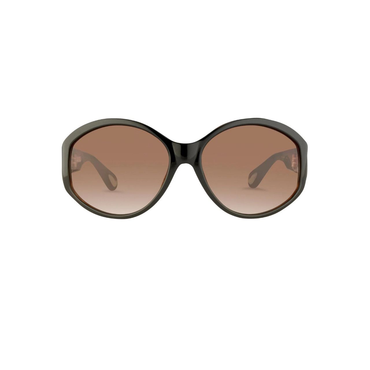 Ann Demeulemeester Ann Demeulemeester Sunglasses Oversized Black and Brown Size ONE SIZE - 2 Thumbnail