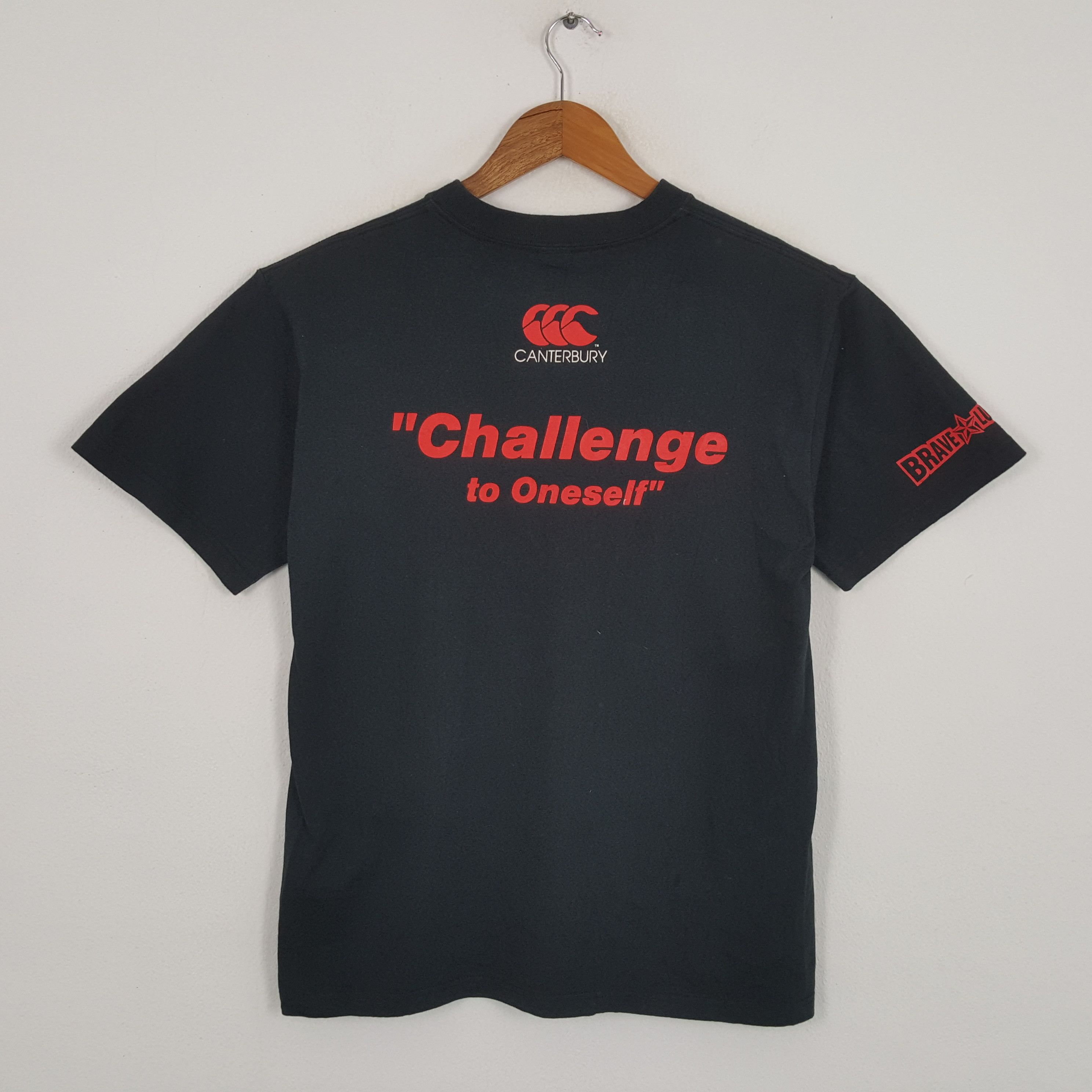 Canterbury of New Zealand × Vintage Vintage BRAVE LUPUS CANTERBURRY Sportswear T-Shirts Size US M / EU 48-50 / 2 - 3 Thumbnail