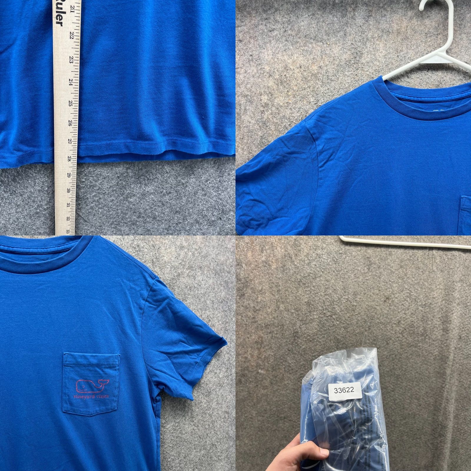 Vineyard Vines Vineyard Vines Shirt Mens Small Blue Crewneck Cotton Pocket Tee Size US S / EU 44-46 / 1 - 8 Thumbnail