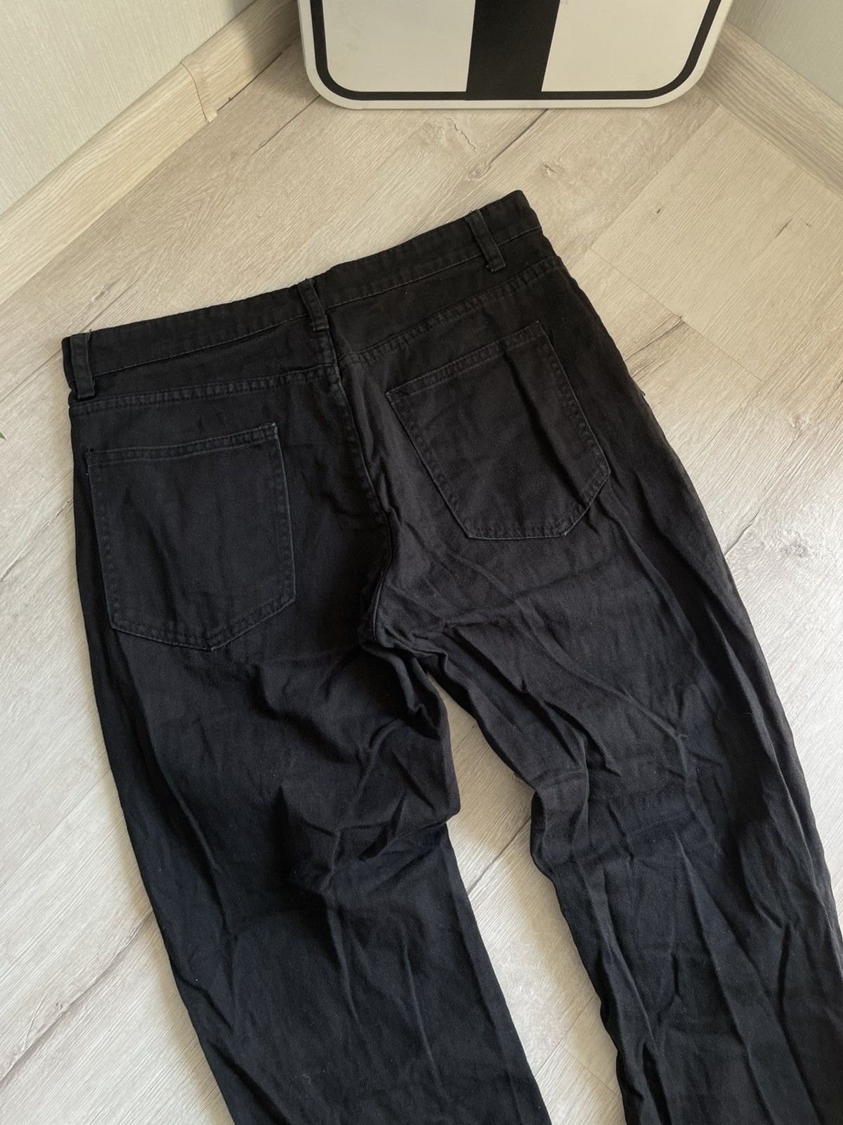 Designer × Vintage Distressed Skinny Jeans With Belief Big Logo Amiri Style Size US 32 / EU 48 - 10 Thumbnail