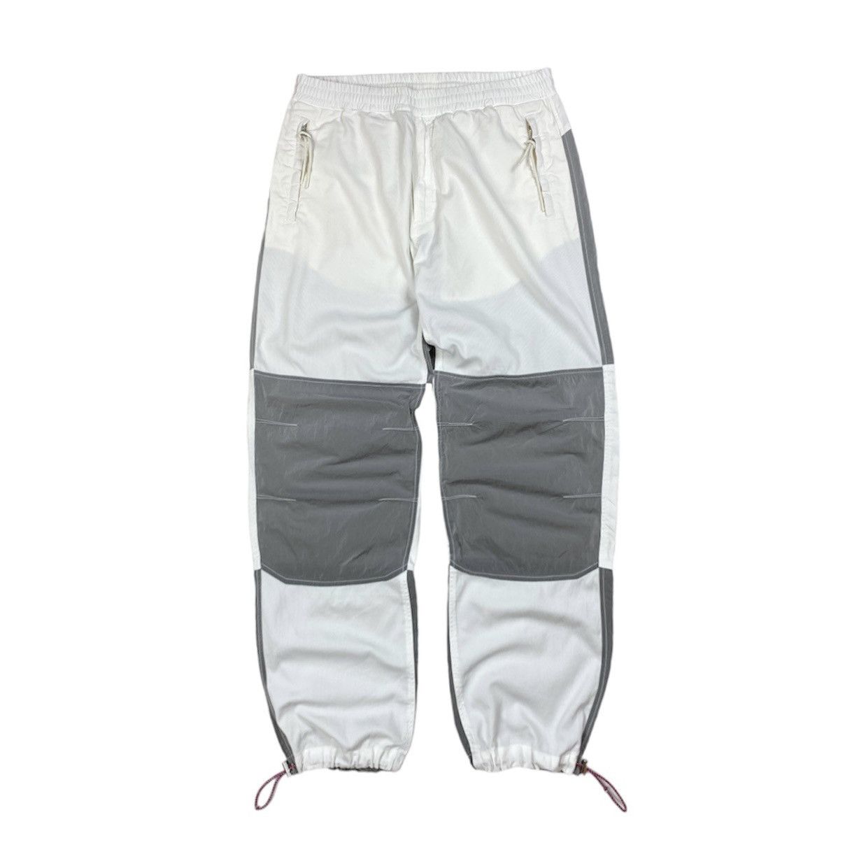 image of Moncler Pantalone Sportivo Trousers Original Item in White, Men's (Size 41)