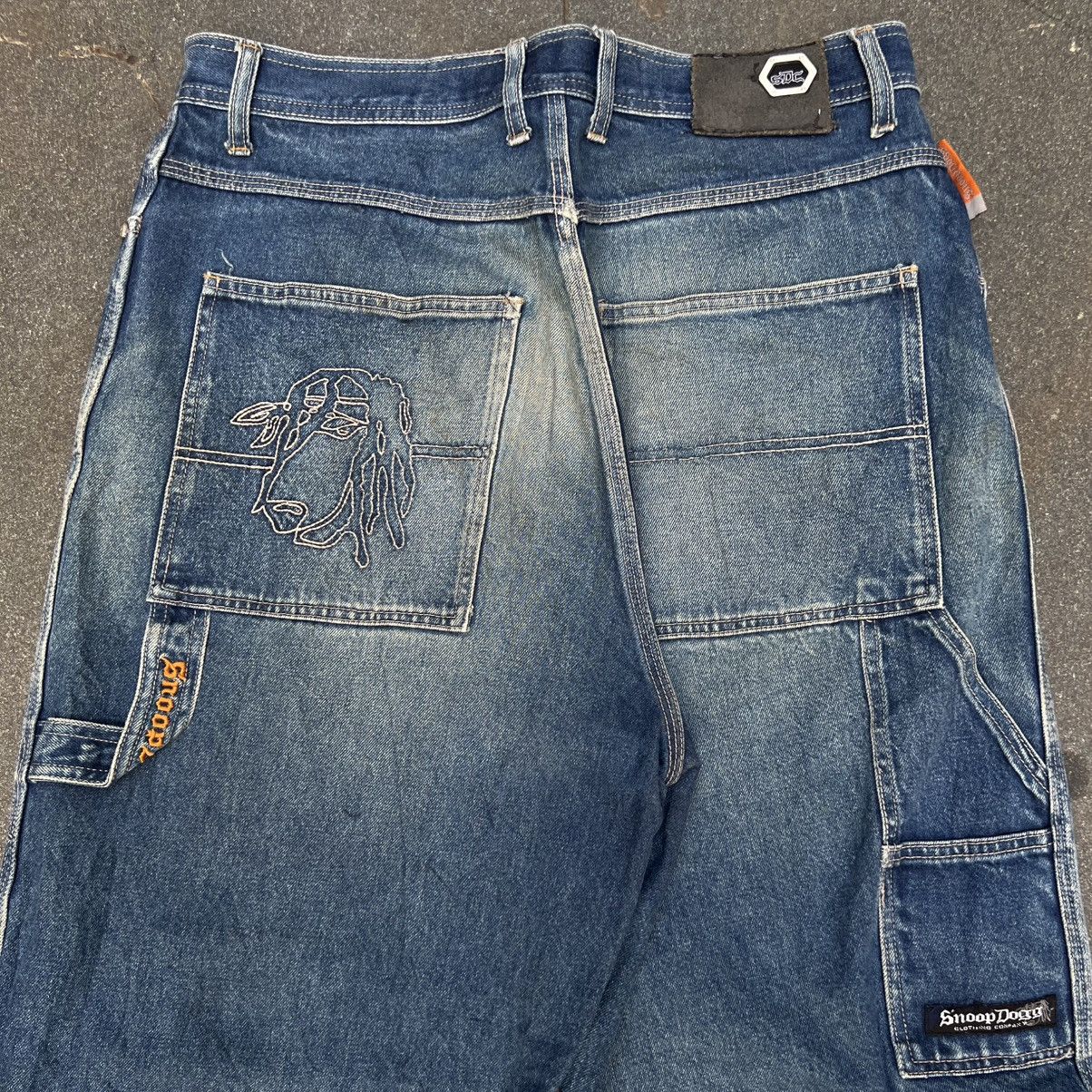 JNCO × Snoop Dogg × Vintage Vintage Snoop Dog Baggy Hiphop Jeans Size US 34 / EU 50 - 2 Thumbnail