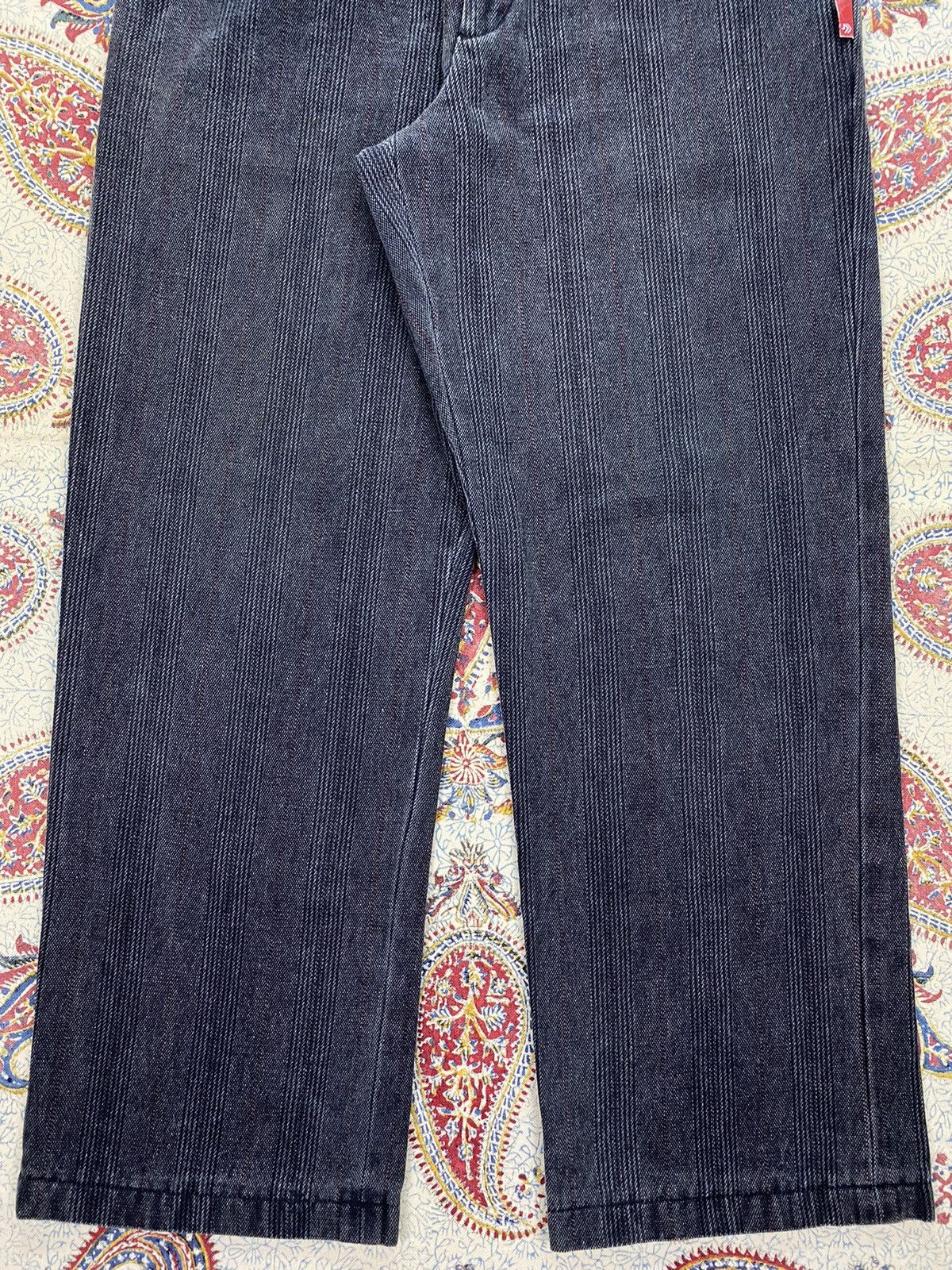 Japanese Brand Doarat Plaid Denim Trouser Size US 32 / EU 48 - 7 Thumbnail