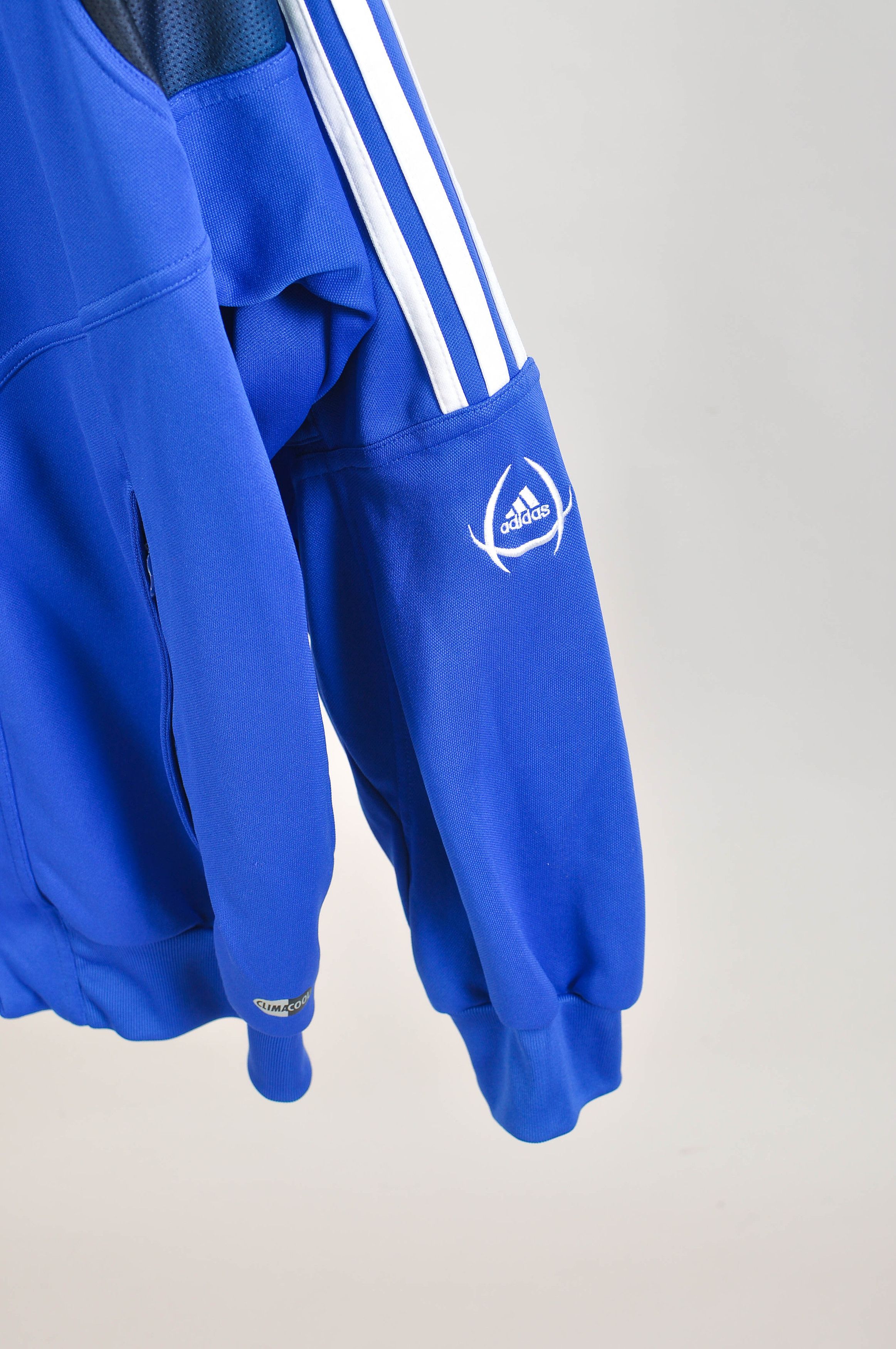 Adidas Vintage 00s Adidas Oversized Zip Up Track Jacket Size US L / EU 52-54 / 3 - 3 Thumbnail