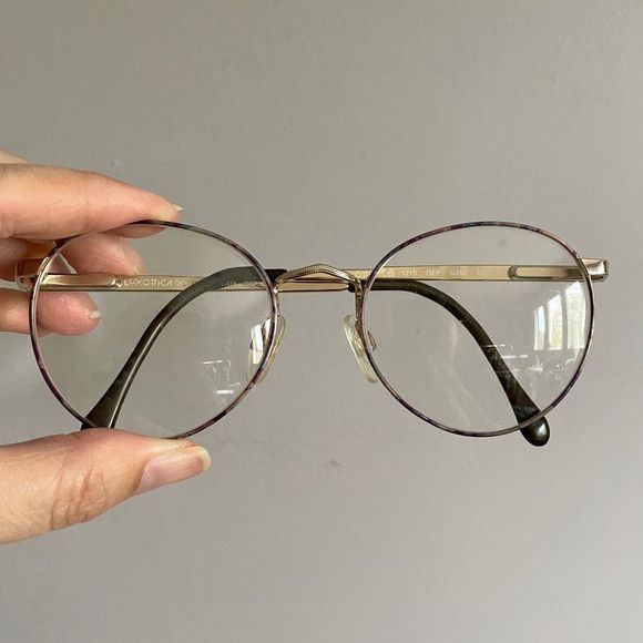 Other Vintage Luxottica Round Glasses Frames - 51-20-135 Size ONE SIZE - 1 Thumbnail