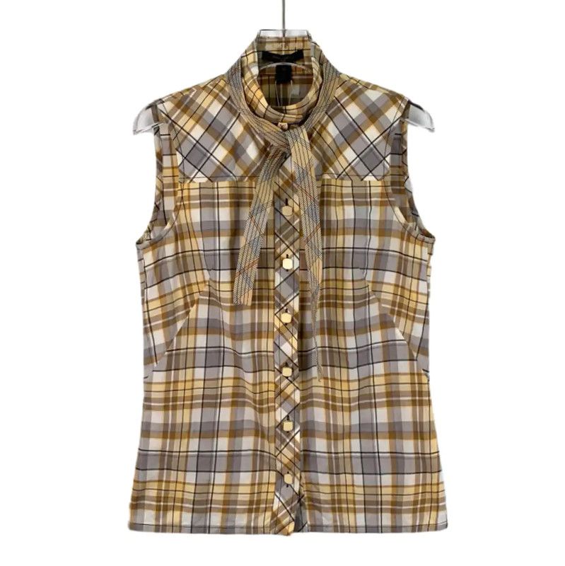Louis Vuitton Louis Vuitton Colorblock Cotton Women's Shirt 0089 Size XS / US 0-2 / IT 36-38 - 1 Thumbnail