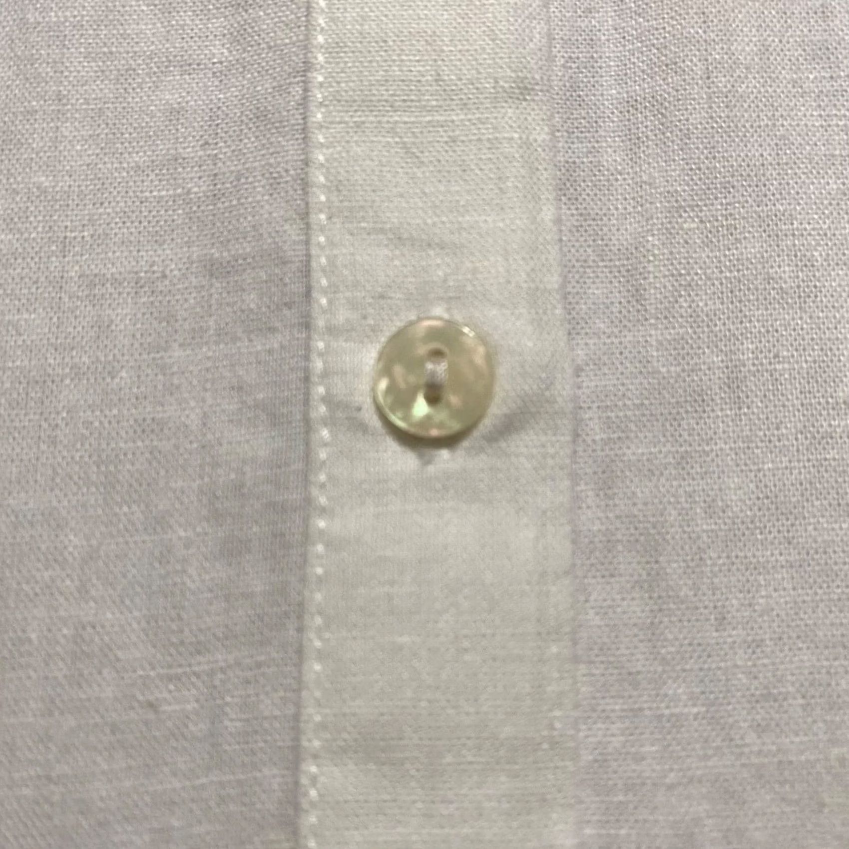 Orvis Orvis Shirt Womens Small White Linen Rayon Button Up Cap Sleeve NWT New Size S / US 4 / IT 40 - 7 Thumbnail