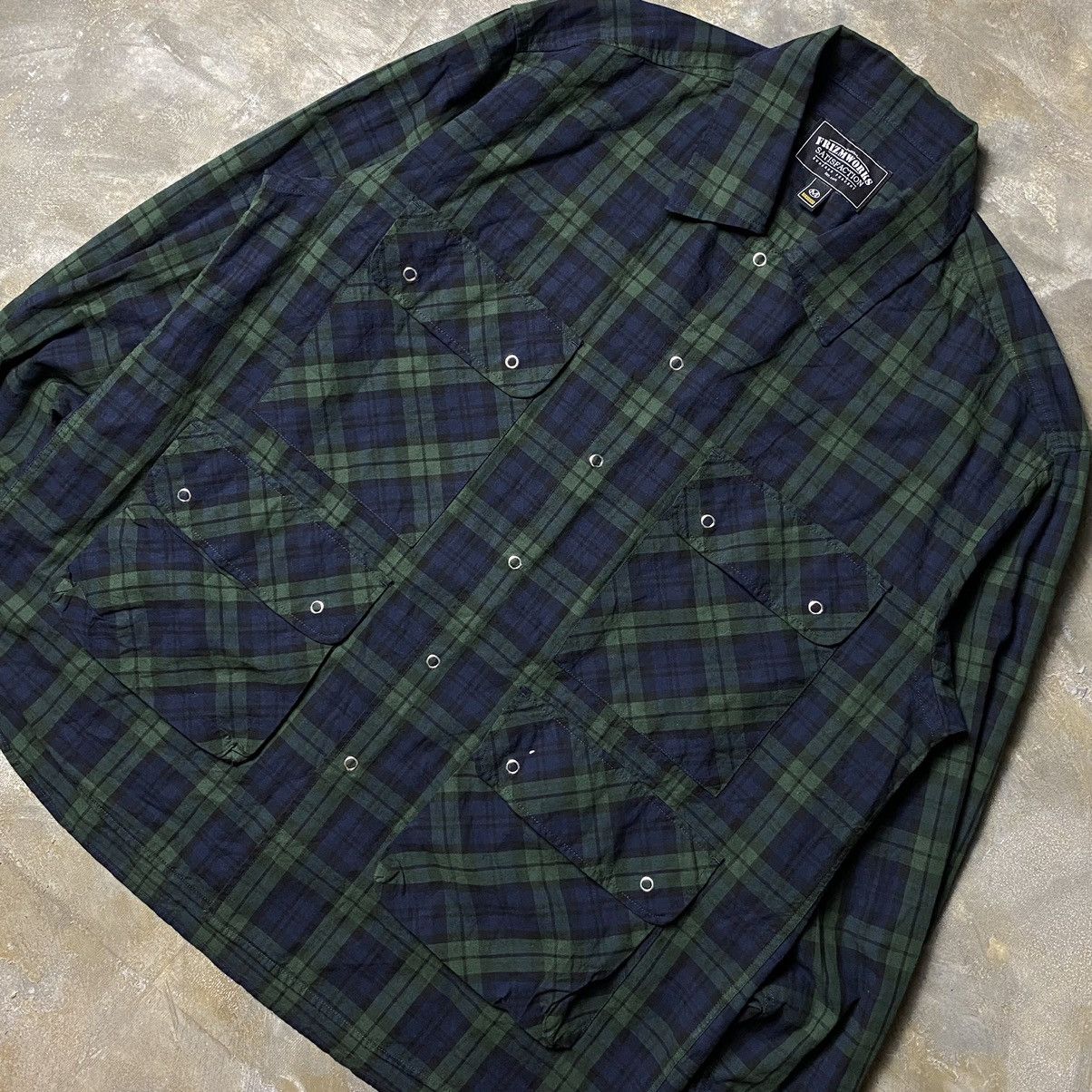 FrizmWORKS × Japanese Brand FrizmWORKS SS2022 Multipocket Shirt Jacket Size US M / EU 48-50 / 2 - 6 Thumbnail