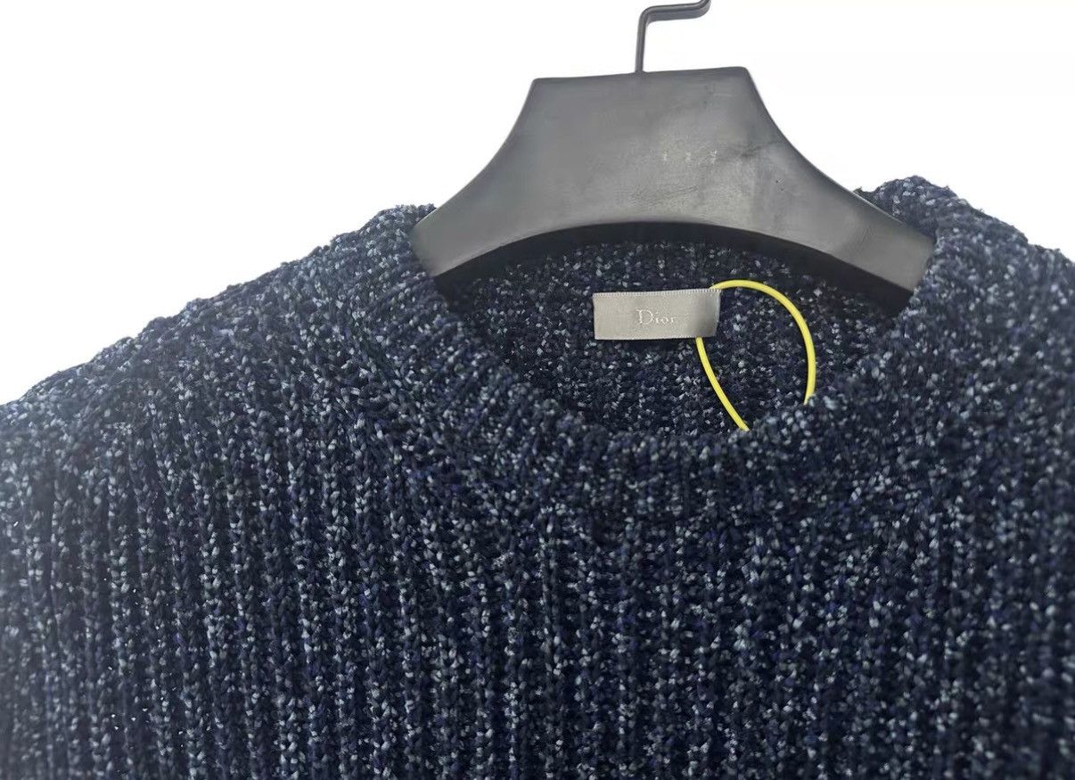 Dior Dior Homme Navy Blue Knit Sweater J31 Size US S / EU 44-46 / 1 - 3 Thumbnail