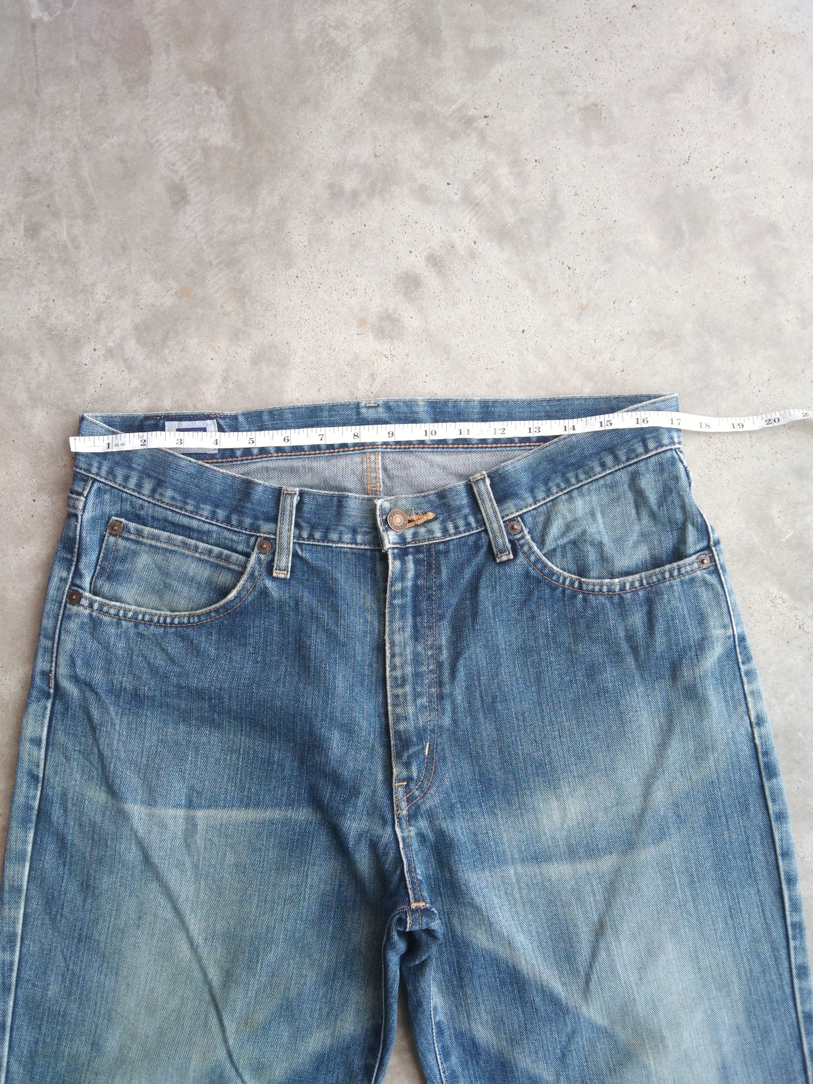 Edwin Vintage Edwin Faded Blue Distressed Jeans 34x29 Size US 34 / EU 50 - 6 Thumbnail