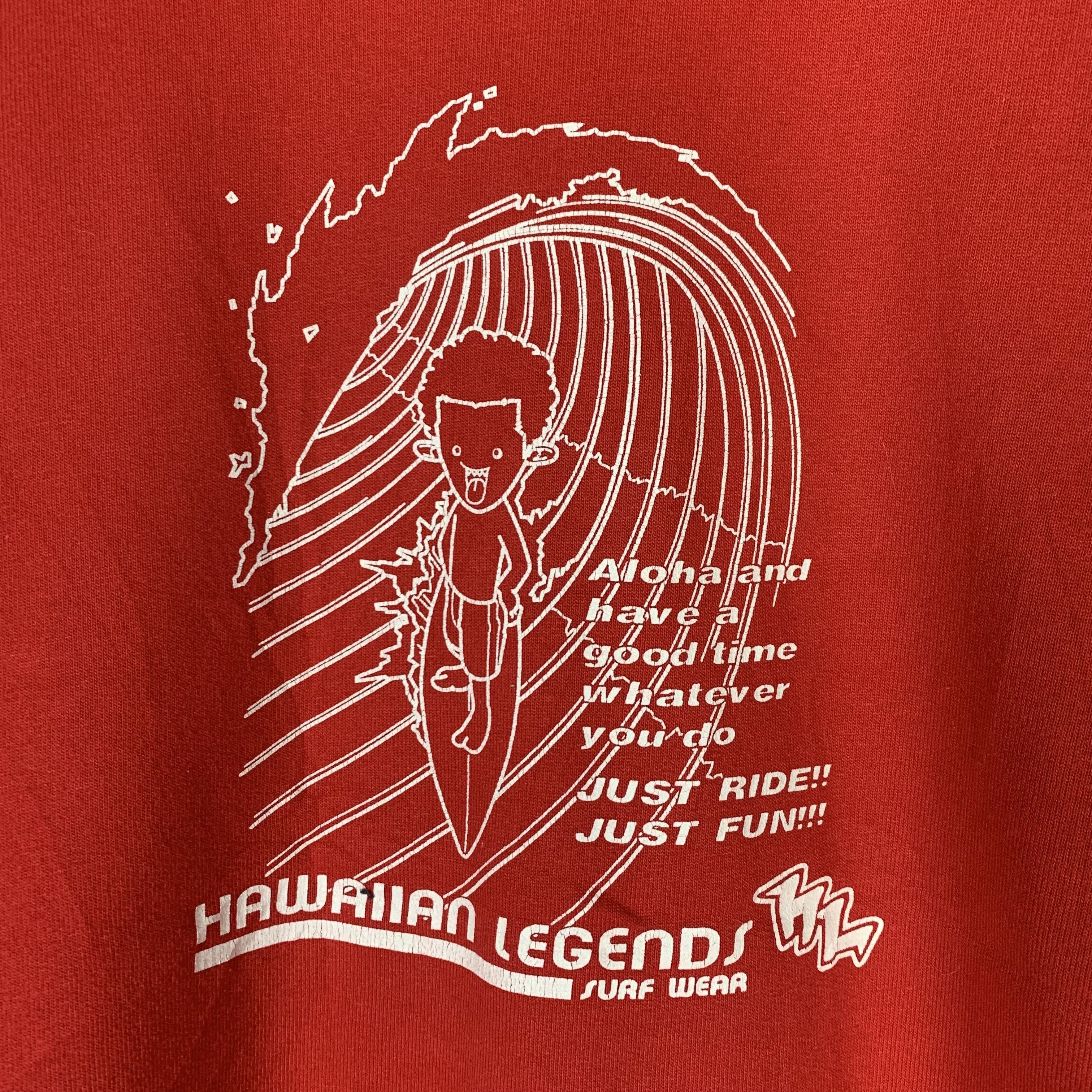 Vintage Vintage Hawaiian Legends Surf Wear Sweatshirt Crewneck Size US L / EU 52-54 / 3 - 2 Thumbnail