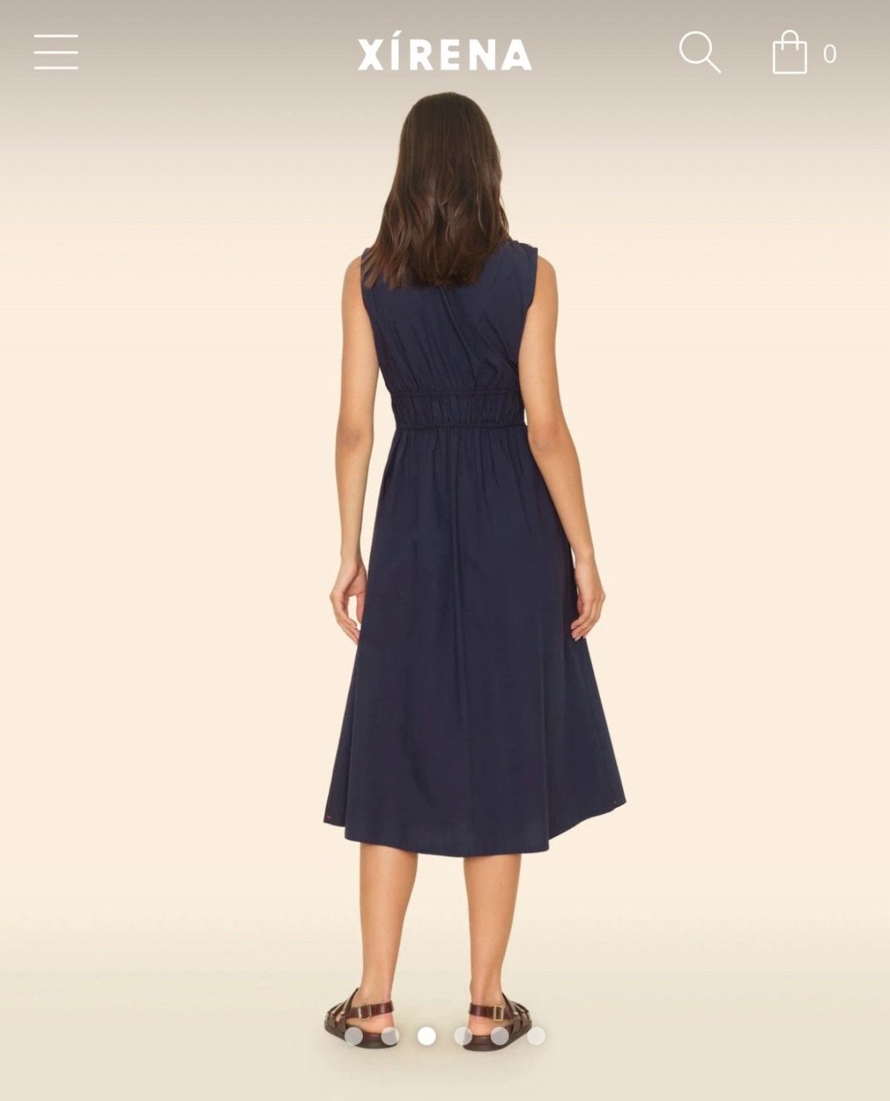 Xirena Darkest Navy Cyra Dress Size M / US 6-8 / IT 42-44 - 2 Thumbnail