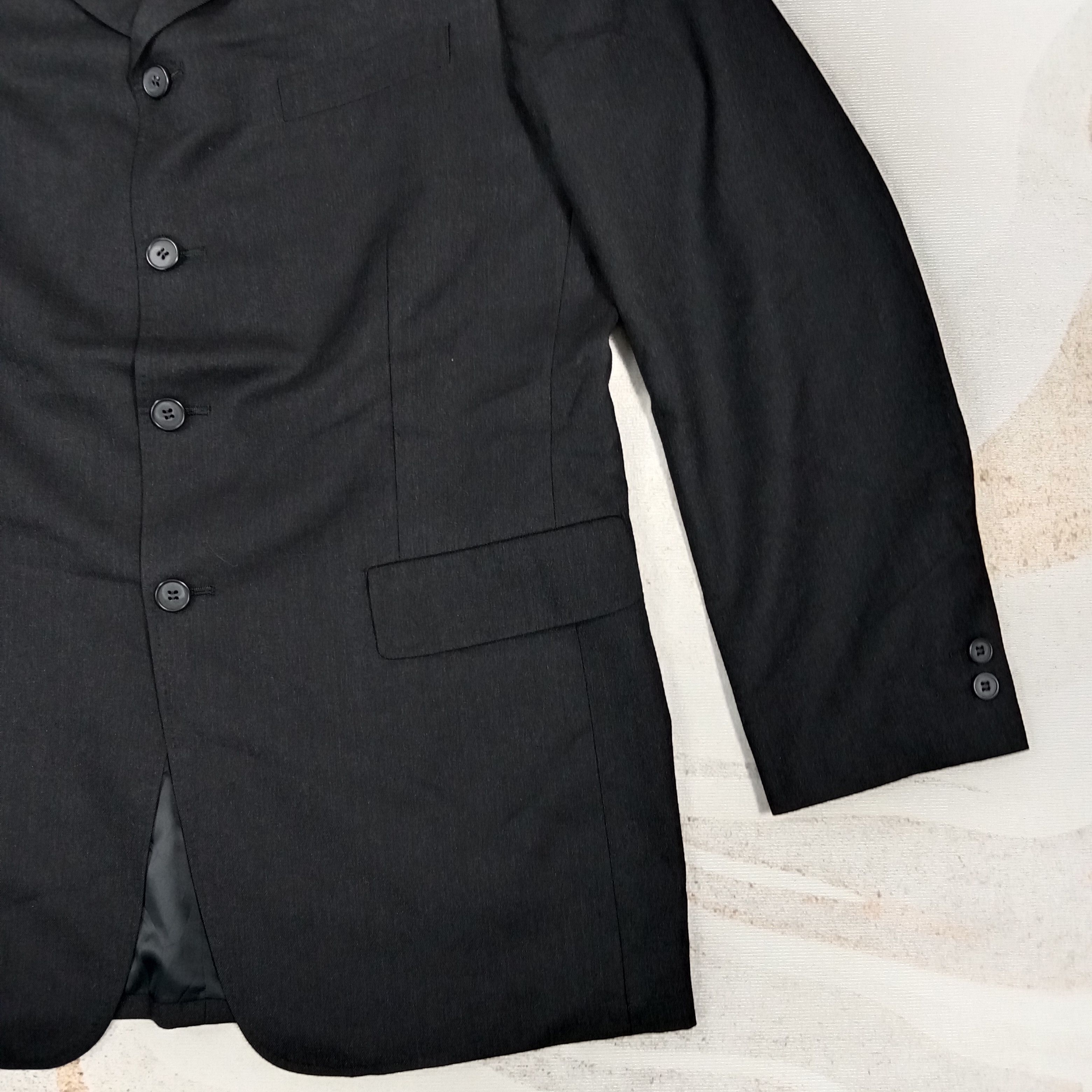 Yohji Yamamoto A.A.R. by Yohji Yamamoto Japanese Wool Blazer C290N20 Size 38R - 2 Thumbnail