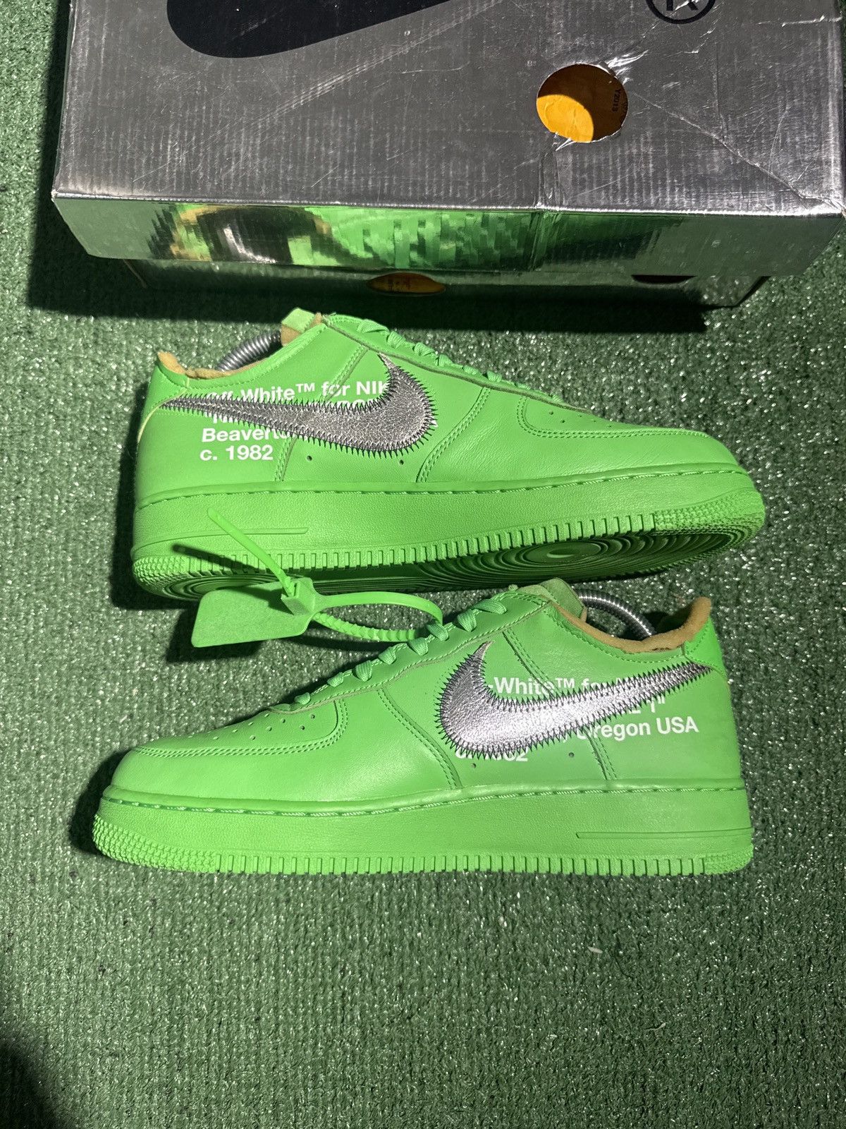 Nike × Off-White Nike air force 1 low off white brooklyn Size US 8.5 / EU 41-42 - 6 Thumbnail