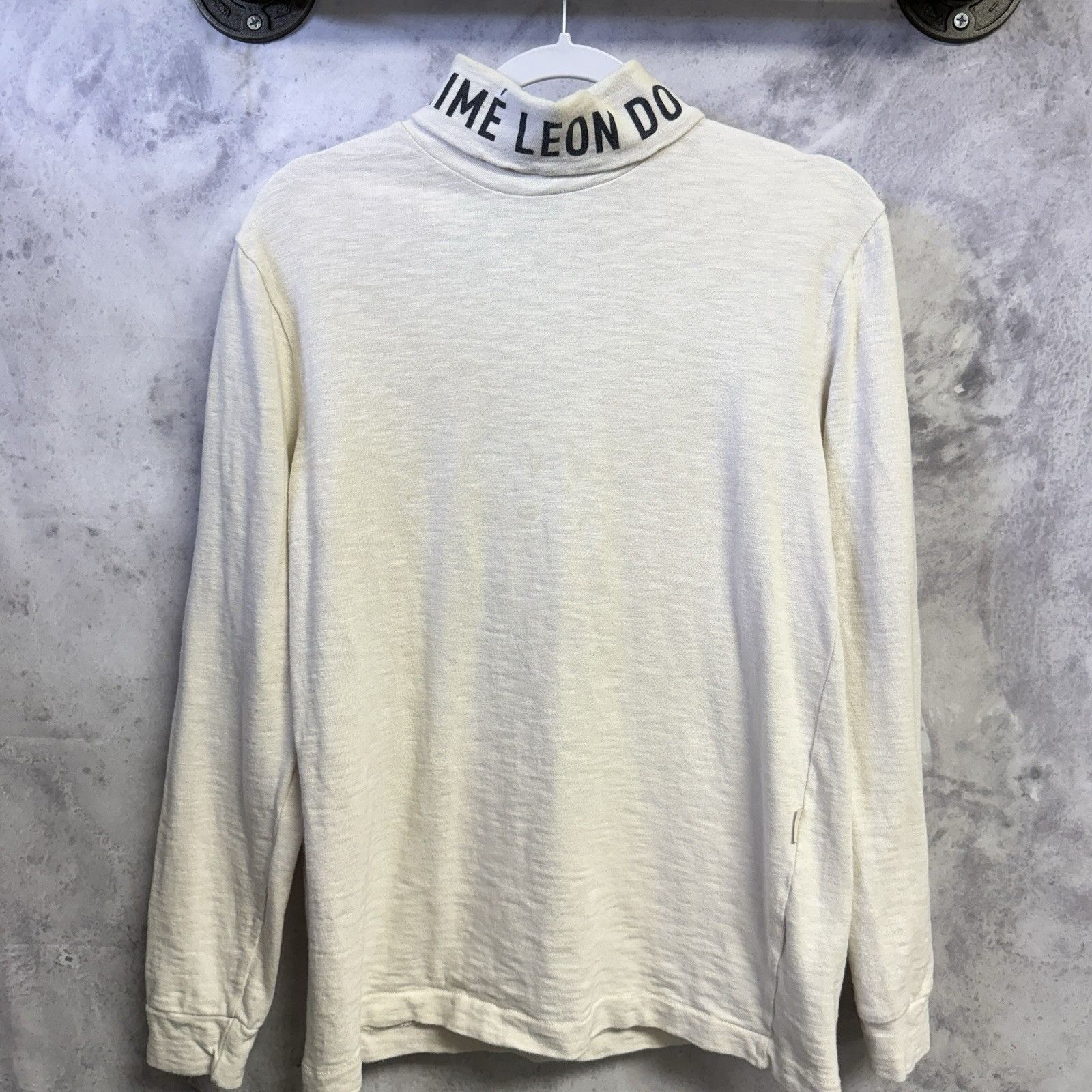Aime Leon Dore Aime Leon Dore T Shirt Mens XS 19x25.5 White Turtle Neck Lon Size US XS / EU 42 / 0 - 1 Thumbnail