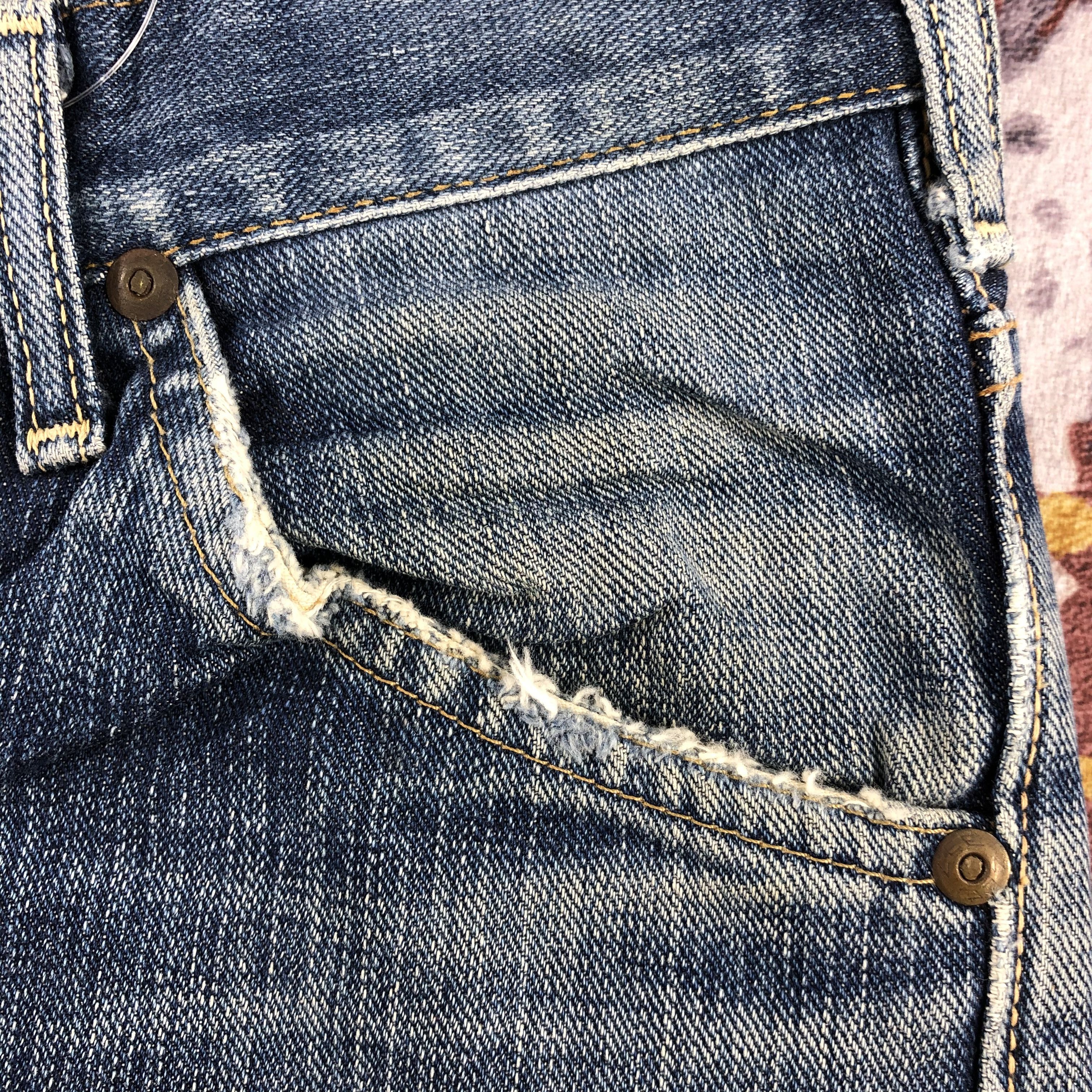 Lee Vintage Blue Wash Lee Jeans-JM2262 Size US 31 - 11 Thumbnail