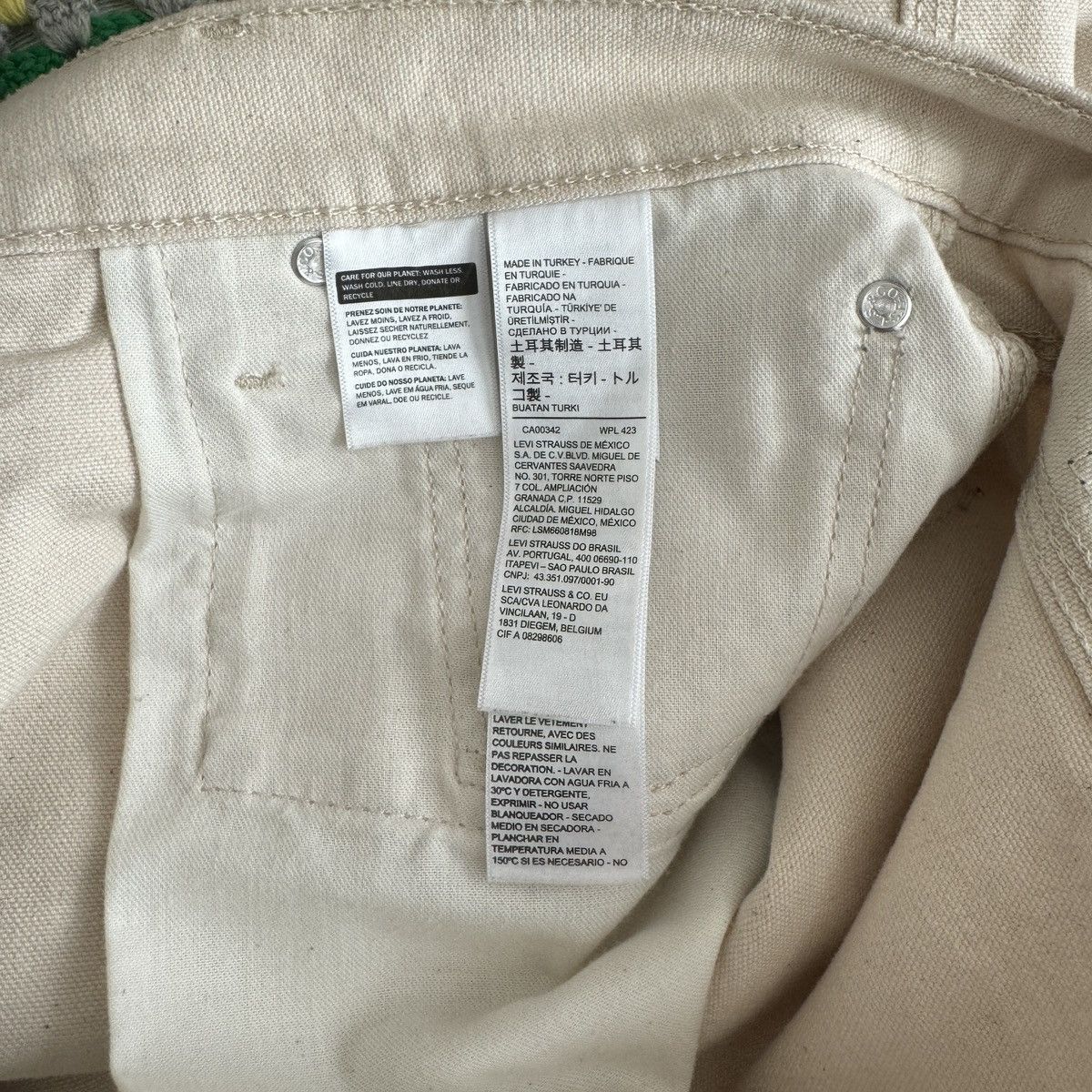Levi's × Reese Cooper Reese Cooper x Levi's Straight Fit Duck Canvas Pants sz 36 Size US 37 - 8 Thumbnail