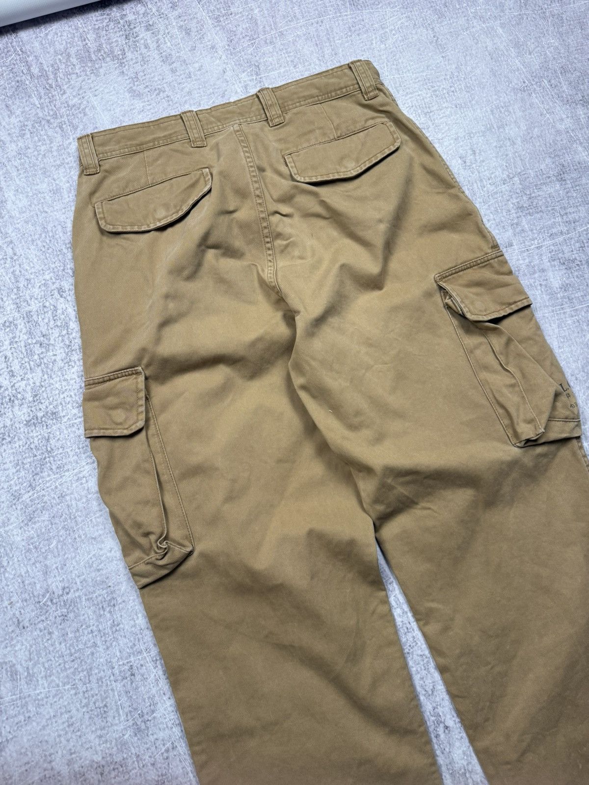 Polo Ralph Lauren Vintage Parachute Cargo Pant Polo Jeans Company Beige Pants Size US 32 / EU 48 - 12 Thumbnail