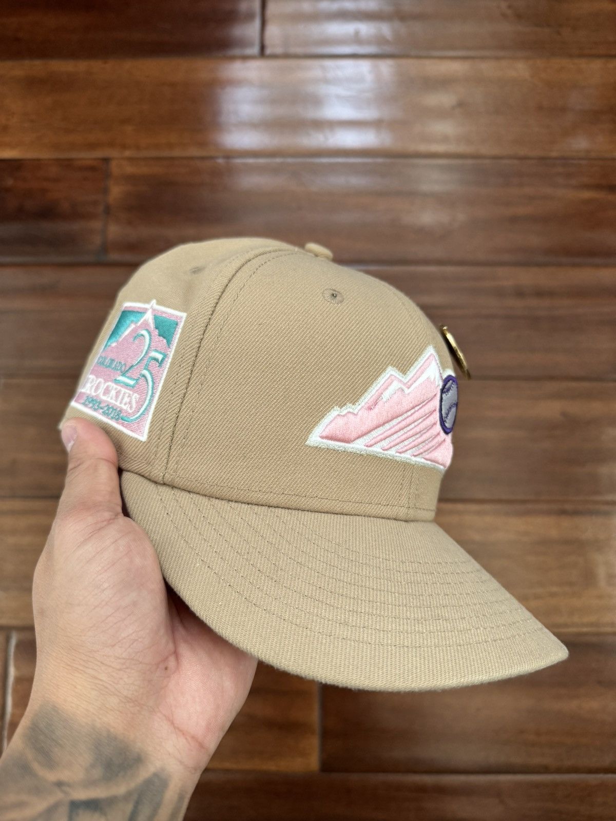 Hat Club Hat Club Colorado Rockies Sandstorm Fitted 7 1/4 Size ONE SIZE - 1 Thumbnail