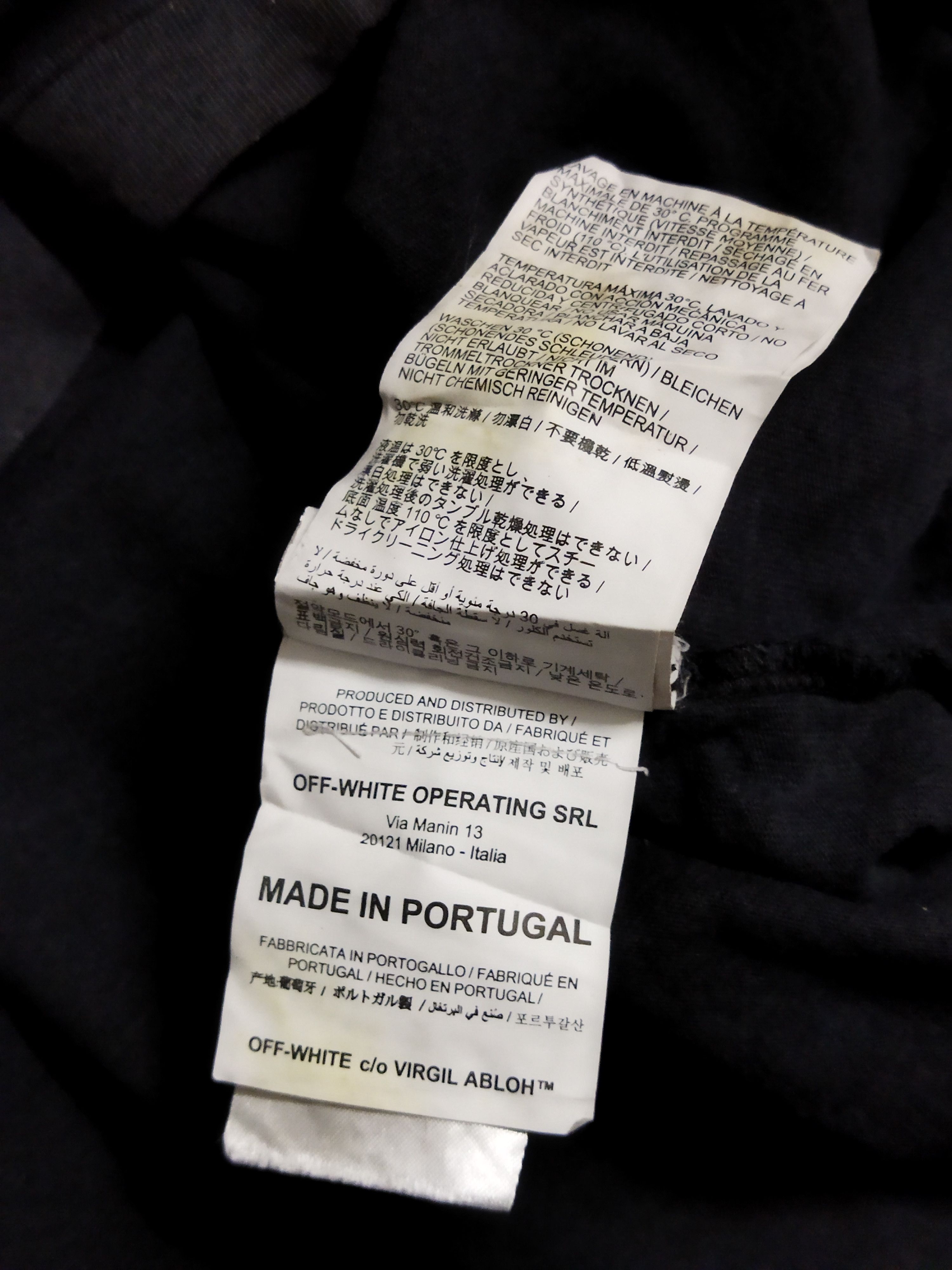 Off-White Distressed Off White Hardcore Caravaggio Tee Size US XXL / EU 58 / 5 - 7 Thumbnail