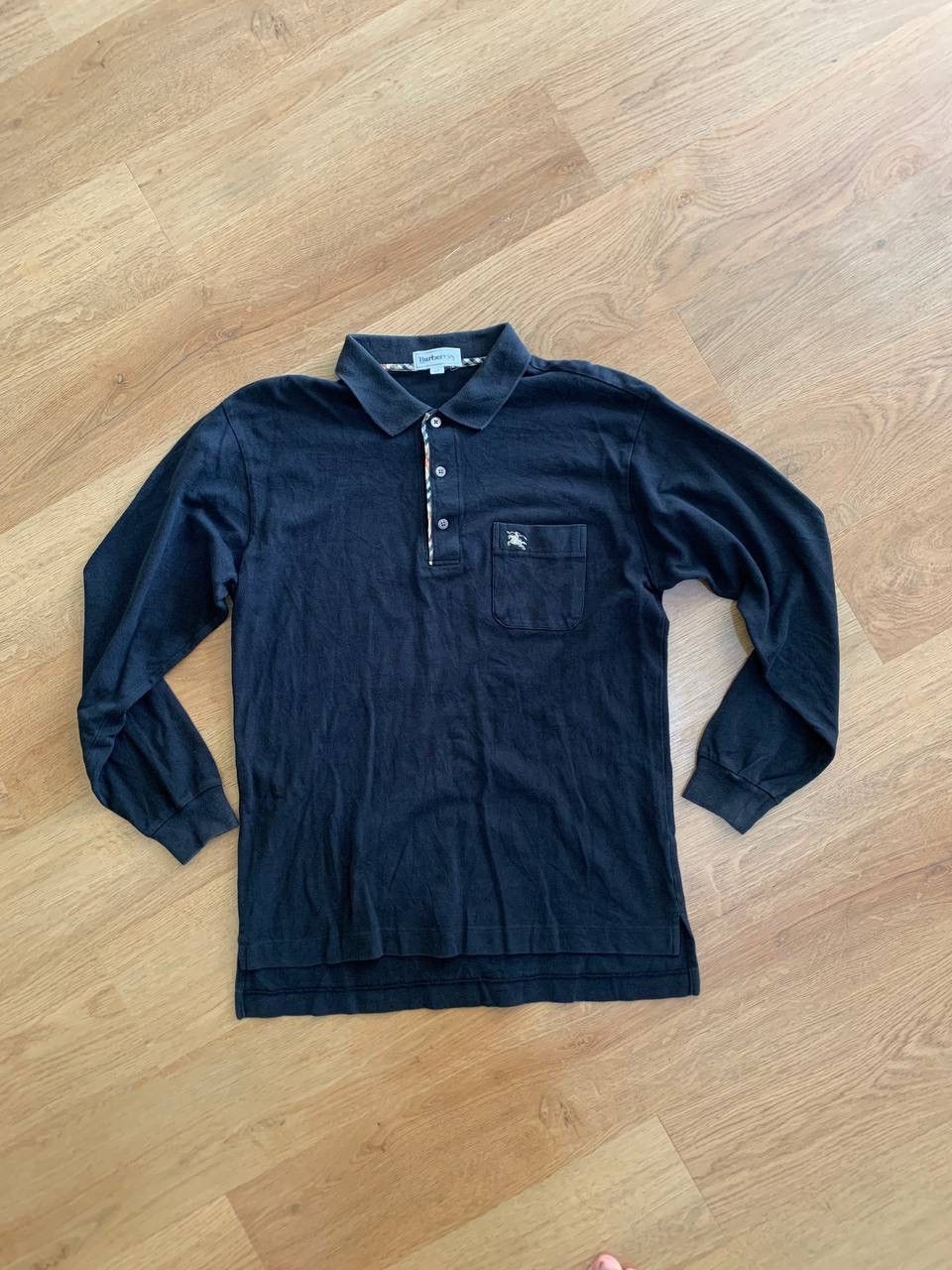 Burberry × Japanese Brand × Vintage Vintage Burberry Longsleeve Size US M / EU 48-50 / 2 - 1 Thumbnail