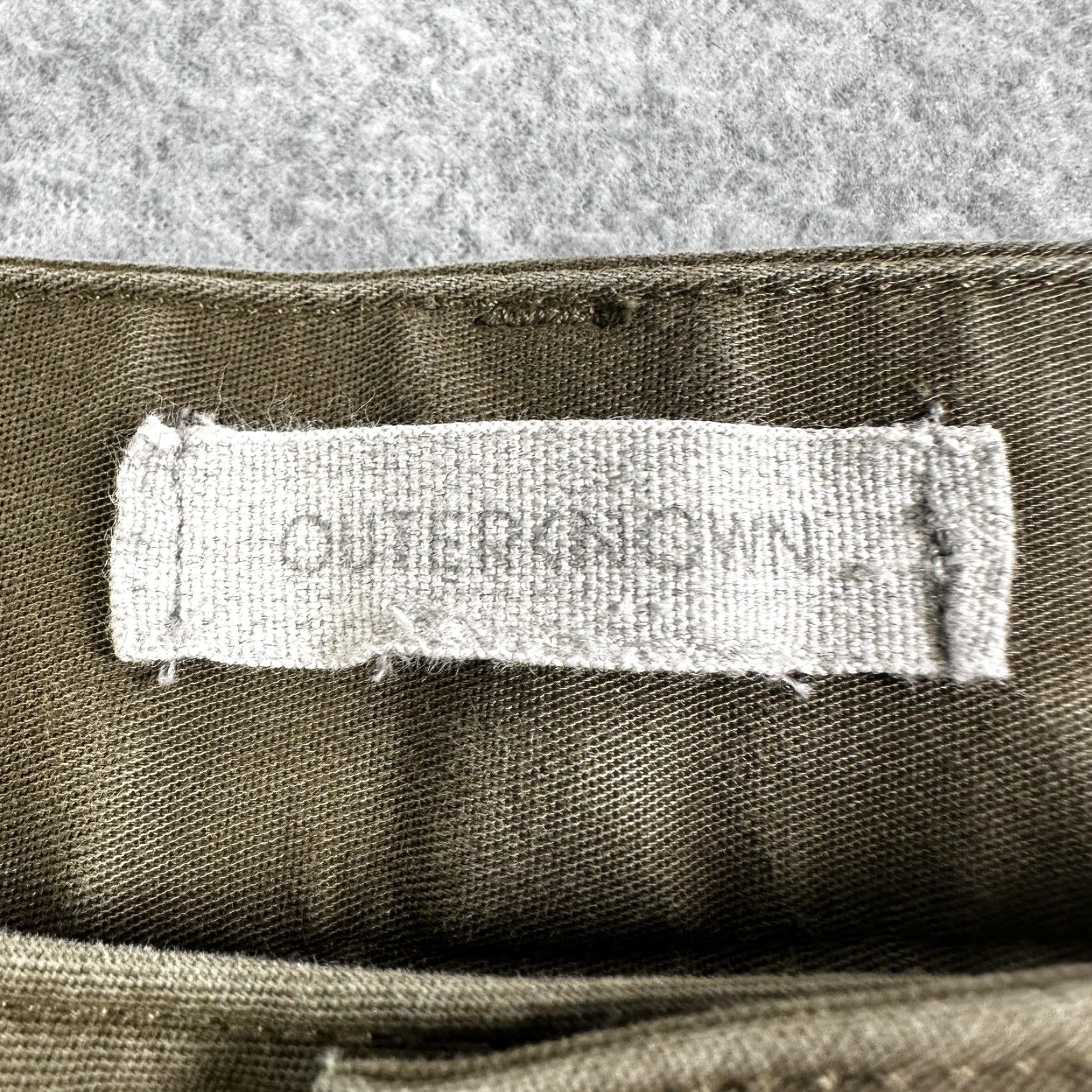 Outerknown Outerknown Cargo Pants Womens Size 12 Green Organic Cotton Twill Stretch Utility Size 34" / US 12 / IT 48 - 2 Thumbnail