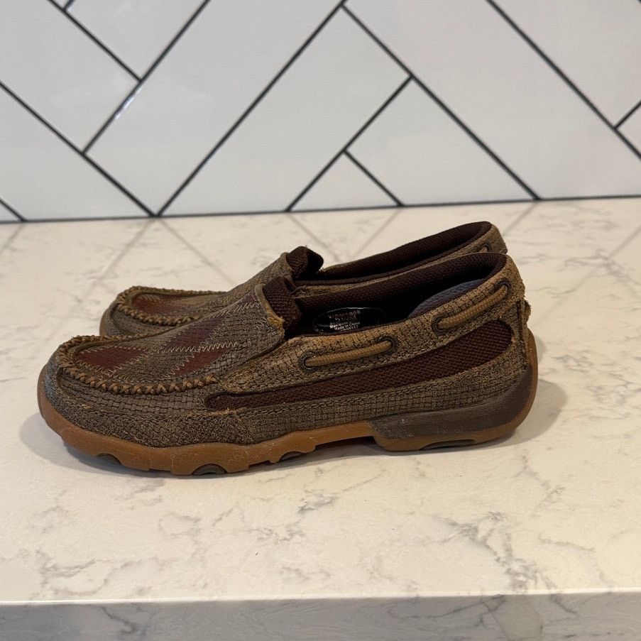 Twisted X Twisted X Driving Moc Loafers, Argyle Patchwork size 5.5 Size US 5.5 / IT 35.5 - 4 Thumbnail
