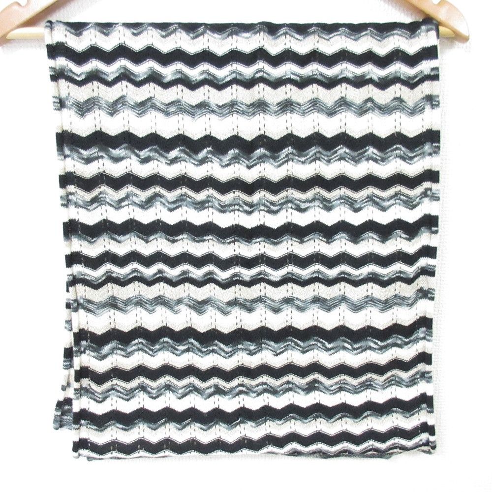 Missoni Missoni Chevron Knit Scarf Textile Scarf DUTY FREE for USA