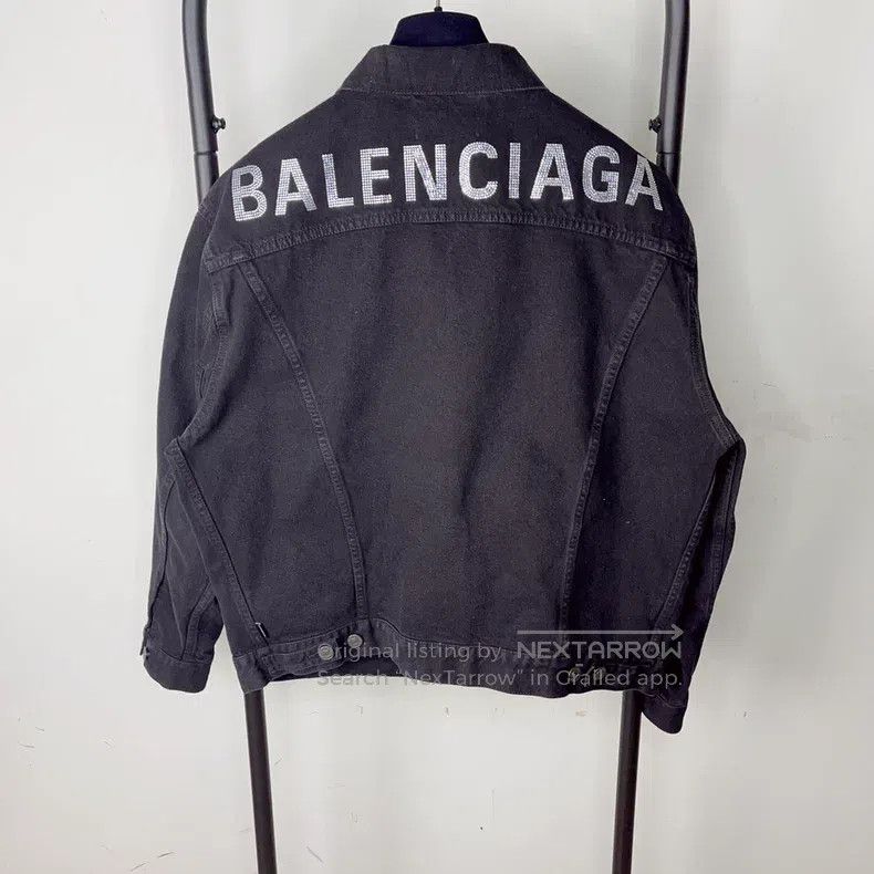 Balenciaga Balenciaga Back Diamond Embroidered Letter Printed Solid D Size XS / US 0-2 / IT 36-38 - 2 Thumbnail