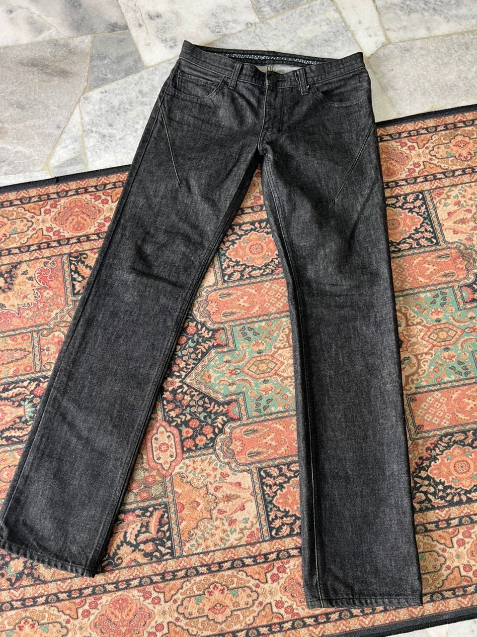 Number (N)ine Number (nine) Takahiro Miyashita’s Black Denim Size US 31 - 2 Thumbnail