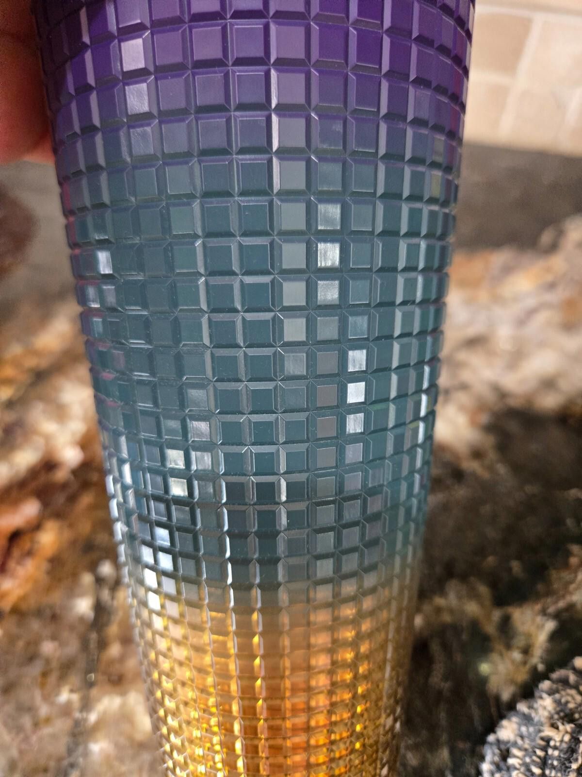 Designer Starbucks Gradient Ombre Rainbow Tumbler 2024 Straw 24oz NEW Size ONE SIZE - 3 Thumbnail