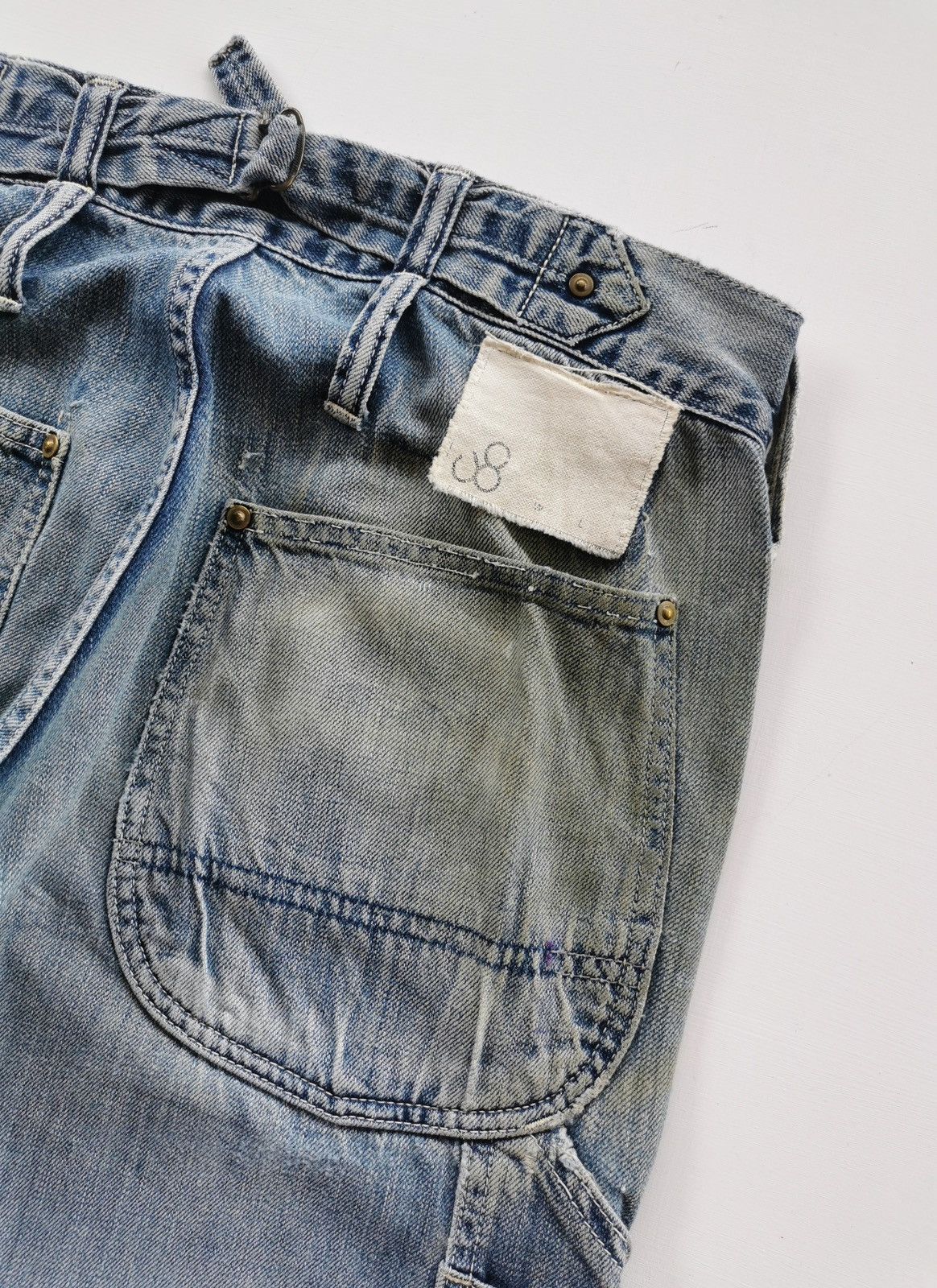 Johnbull Thrashed John Bull AP538 Selvedge Jeans Size US 30 / EU 46 - 9 Thumbnail