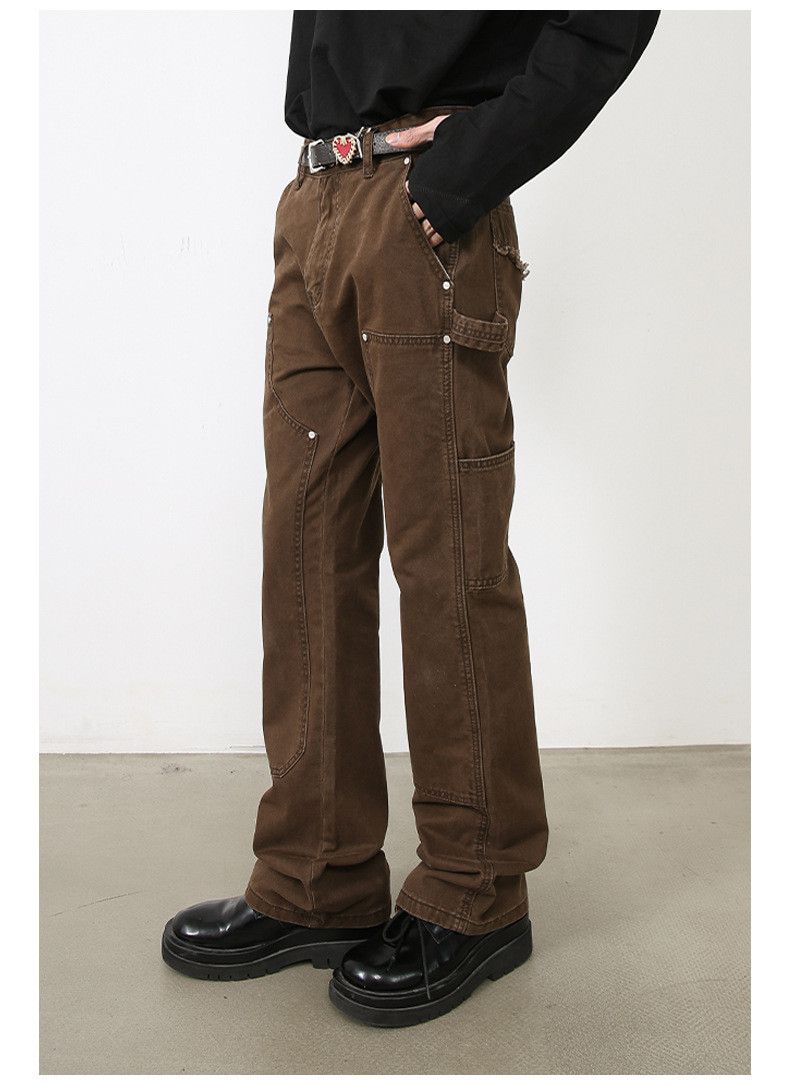 Japanese Brand × Jean Vintage Washed Loose Casual Vintage Work Jeans Size US 32 / EU 48 - 6 Thumbnail