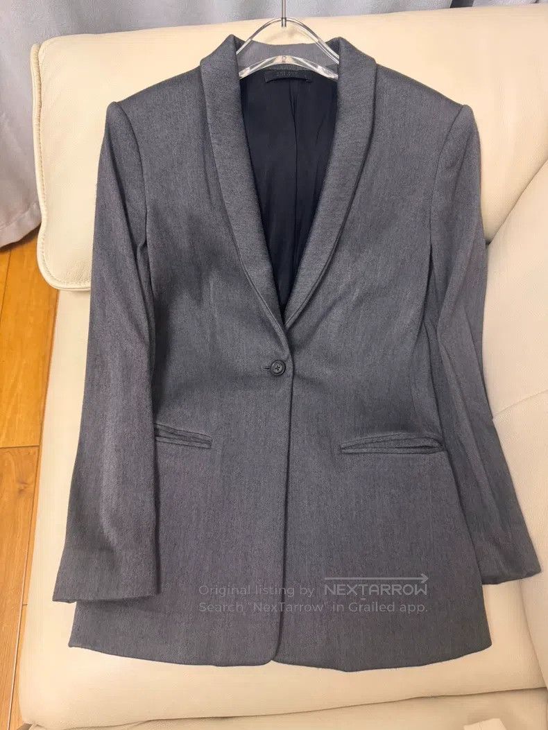 The Row The Row Black waist suit jacket Size S / US 4 / IT 40 - 2 Thumbnail