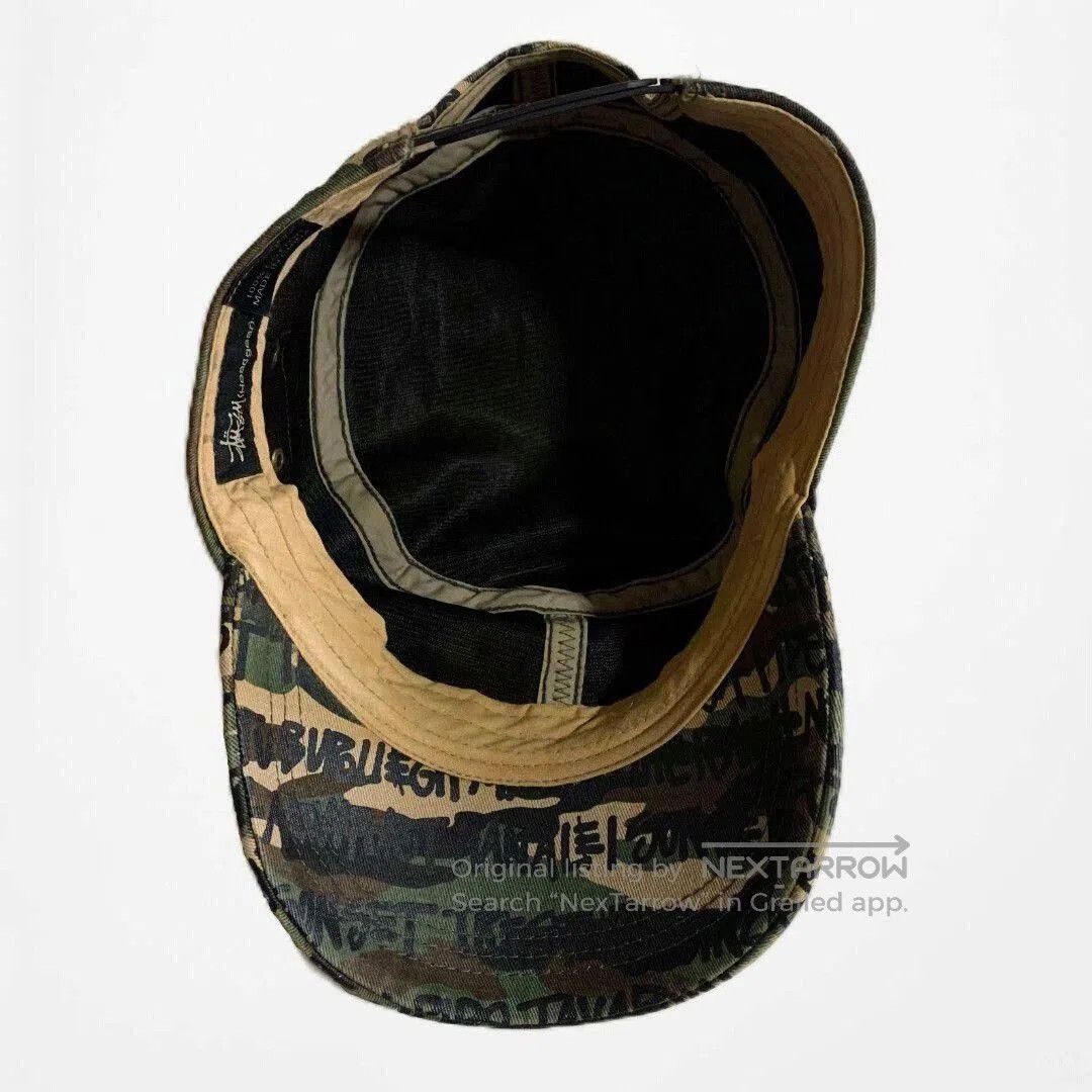 Stussy Stussy Vintage Camouflage Fashion Cap. Size ONE SIZE - 3 Thumbnail