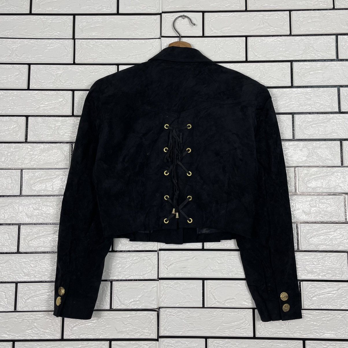 Japanese Brand Cosmic Ray Crop Jacket Size S / US 4 / IT 40 - 7 Thumbnail