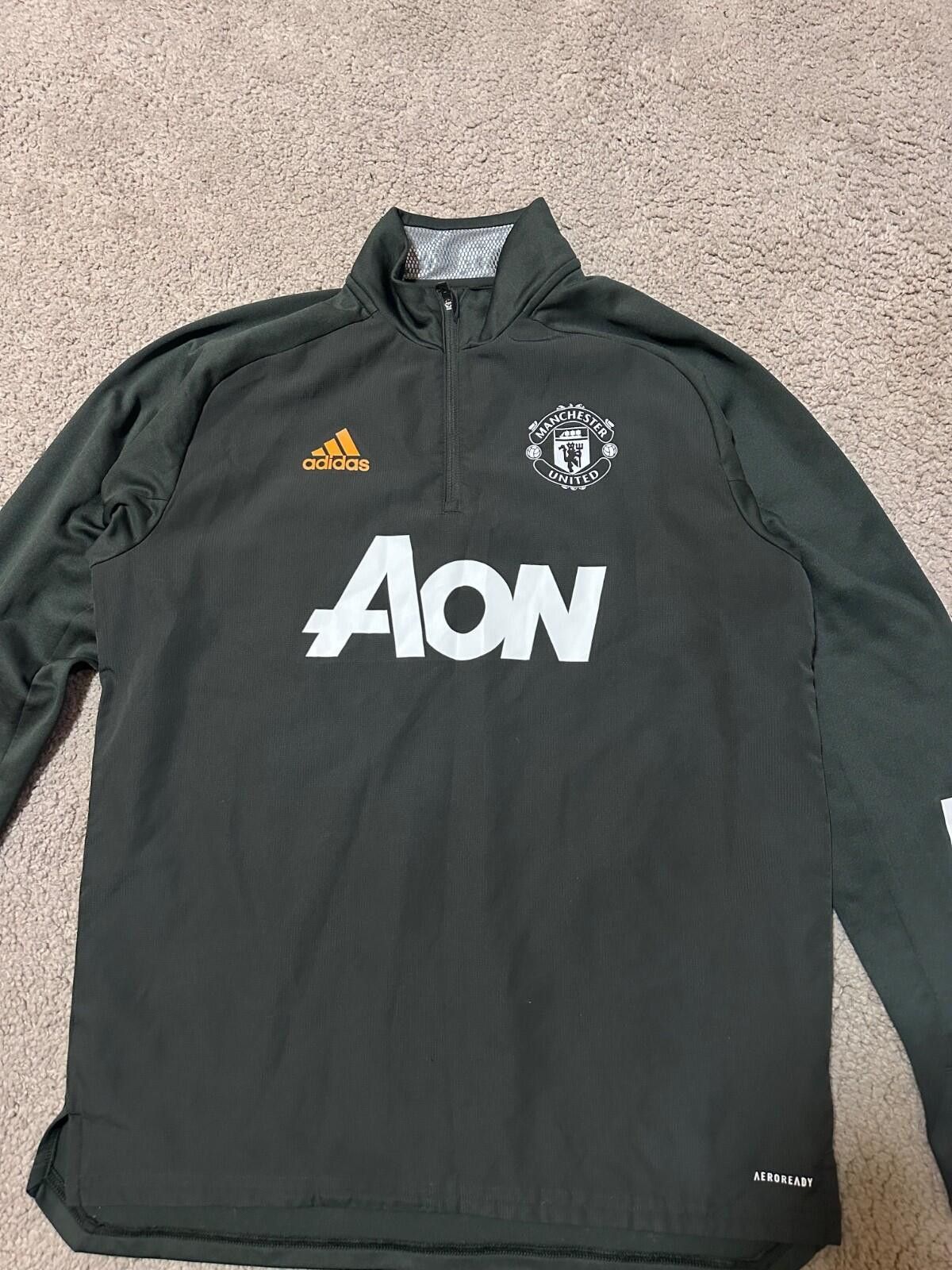 Adidas MANCHESTER UNITED ADIDAS 20/21 FOOTBALL SOCCER TRAINING Size US M / EU 48-50 / 2 - 3 Thumbnail