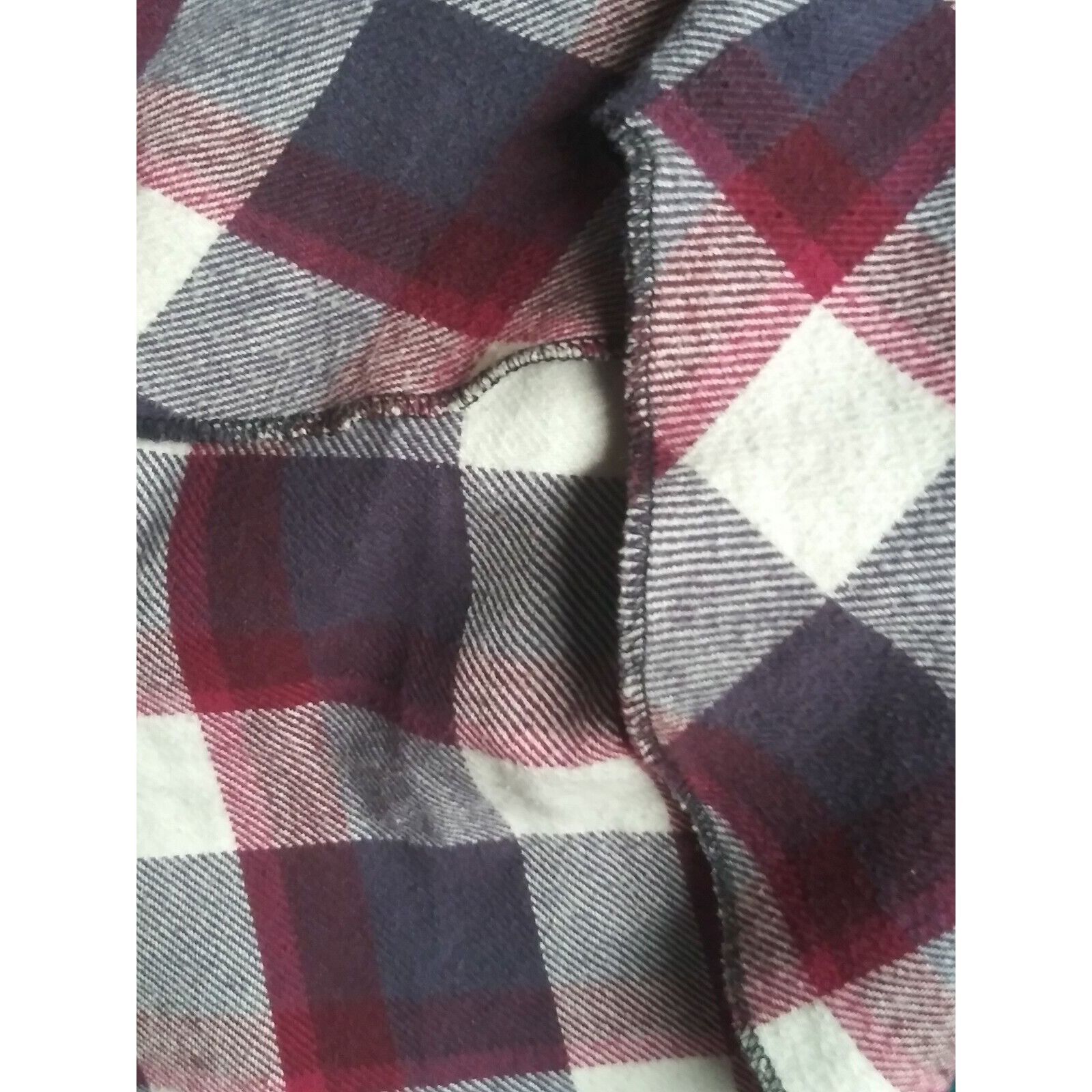 RVCA RVCA Open Front Flannel Shirt Womans Large Green Black Plaid Size XS / US 0-2 / IT 36-38 - 7 Thumbnail