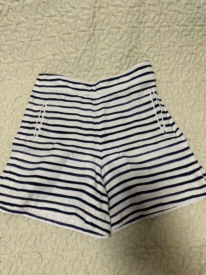 Loro Piana LORO PIANA White checkered shorts Size 25" / US 0 / IT 36 - 1 Thumbnail