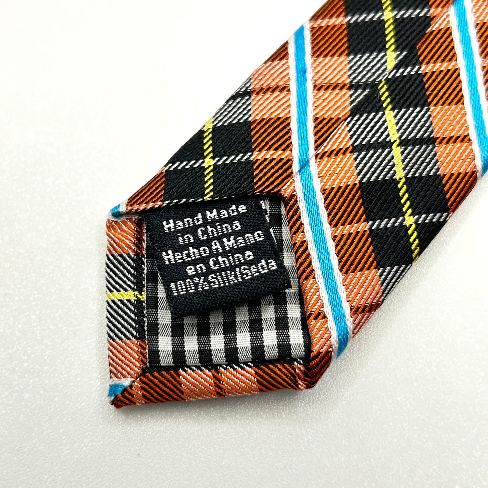 Ben Sherman Ben Sherman Red Black Plaid 100% Silk Mod Skinny Neck Tie Size ONE SIZE - 5 Thumbnail