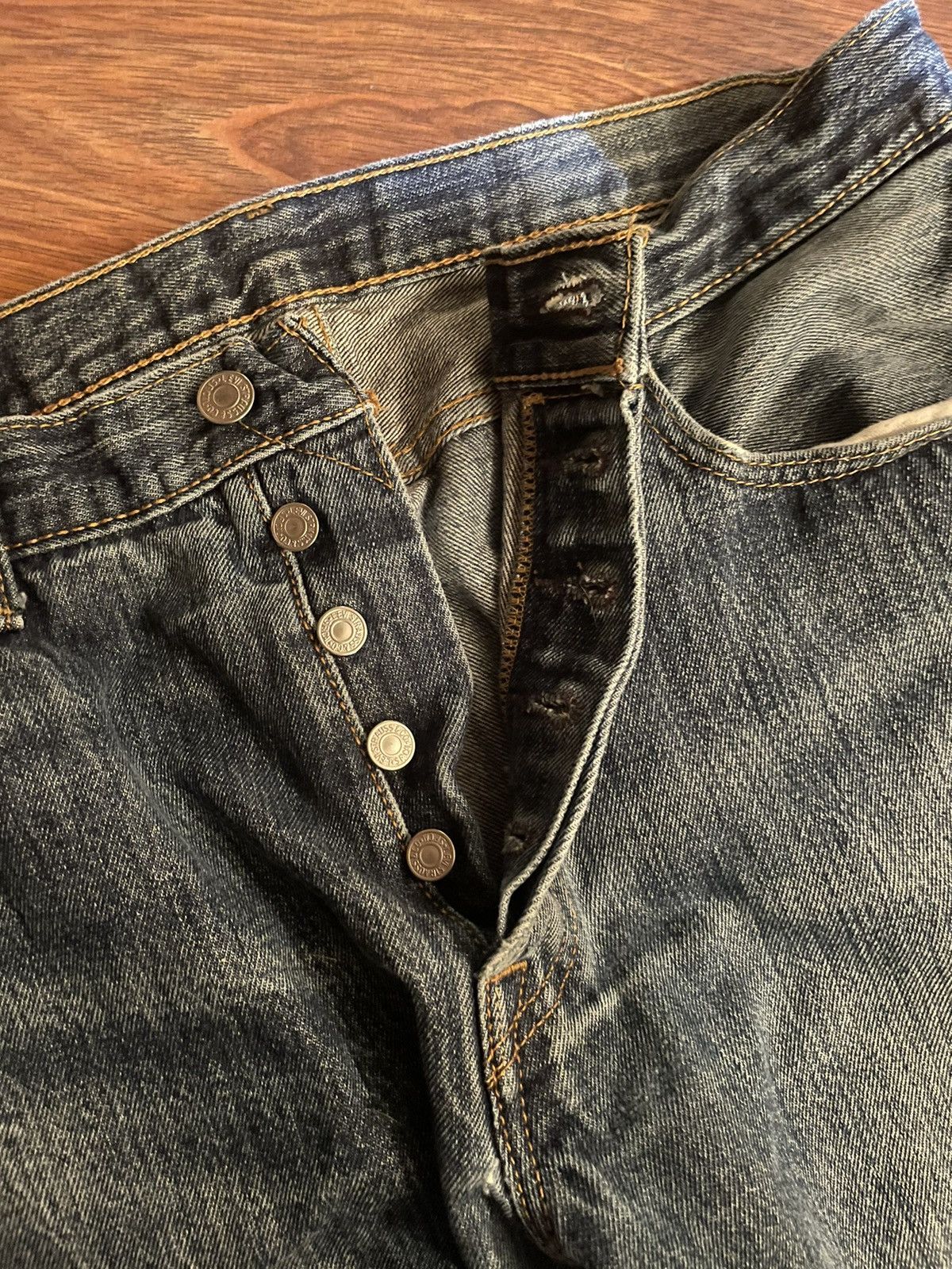 Levi's Vintage Levis 501/XX button fly Size US 34 / EU 50 - 2 Thumbnail