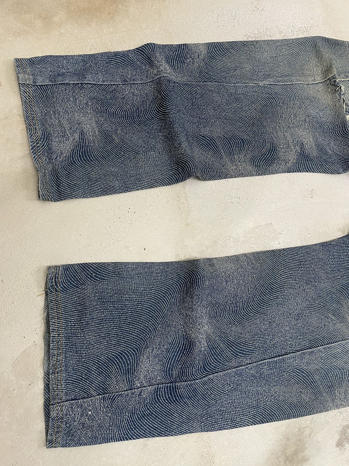 GOSTAR DE FUGA Japan Semantic Rare Style Distress Denim (A11) Size US 36 / EU 52 - 4 Thumbnail
